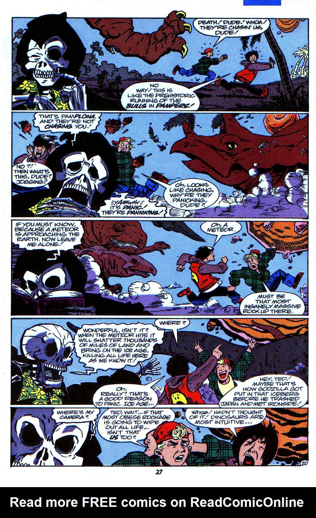Read online Bill & Ted's Excellent Comic Book comic -  Issue #2 - 21