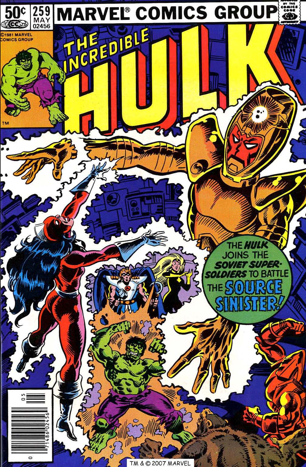 Read online The Incredible Hulk (1968) comic -  Issue #259 - 1