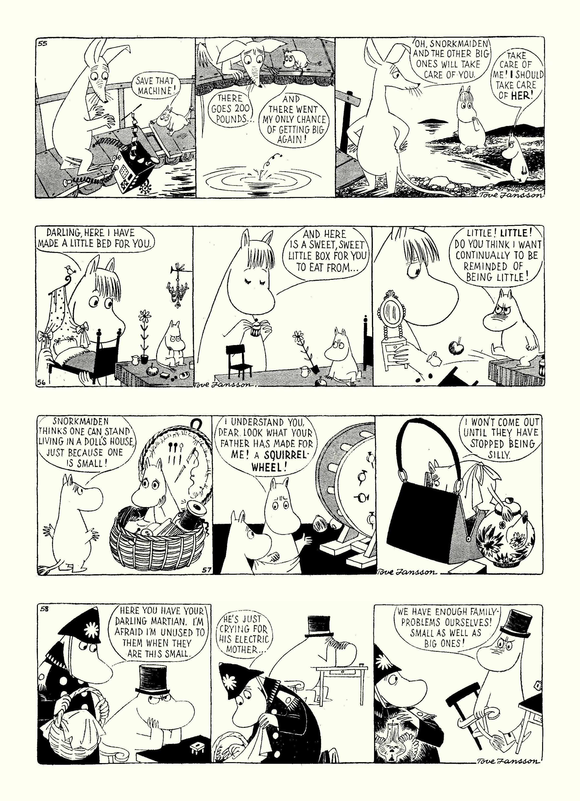 Read online Moomin: The Complete Tove Jansson Comic Strip comic -  Issue # TPB 3 - 51