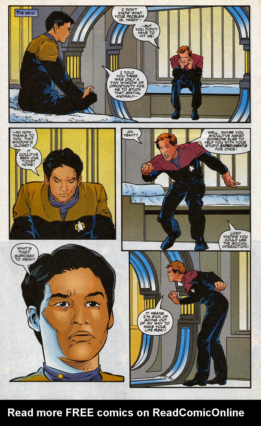 Read online Star Trek: Voyager comic -  Issue #6 - 14