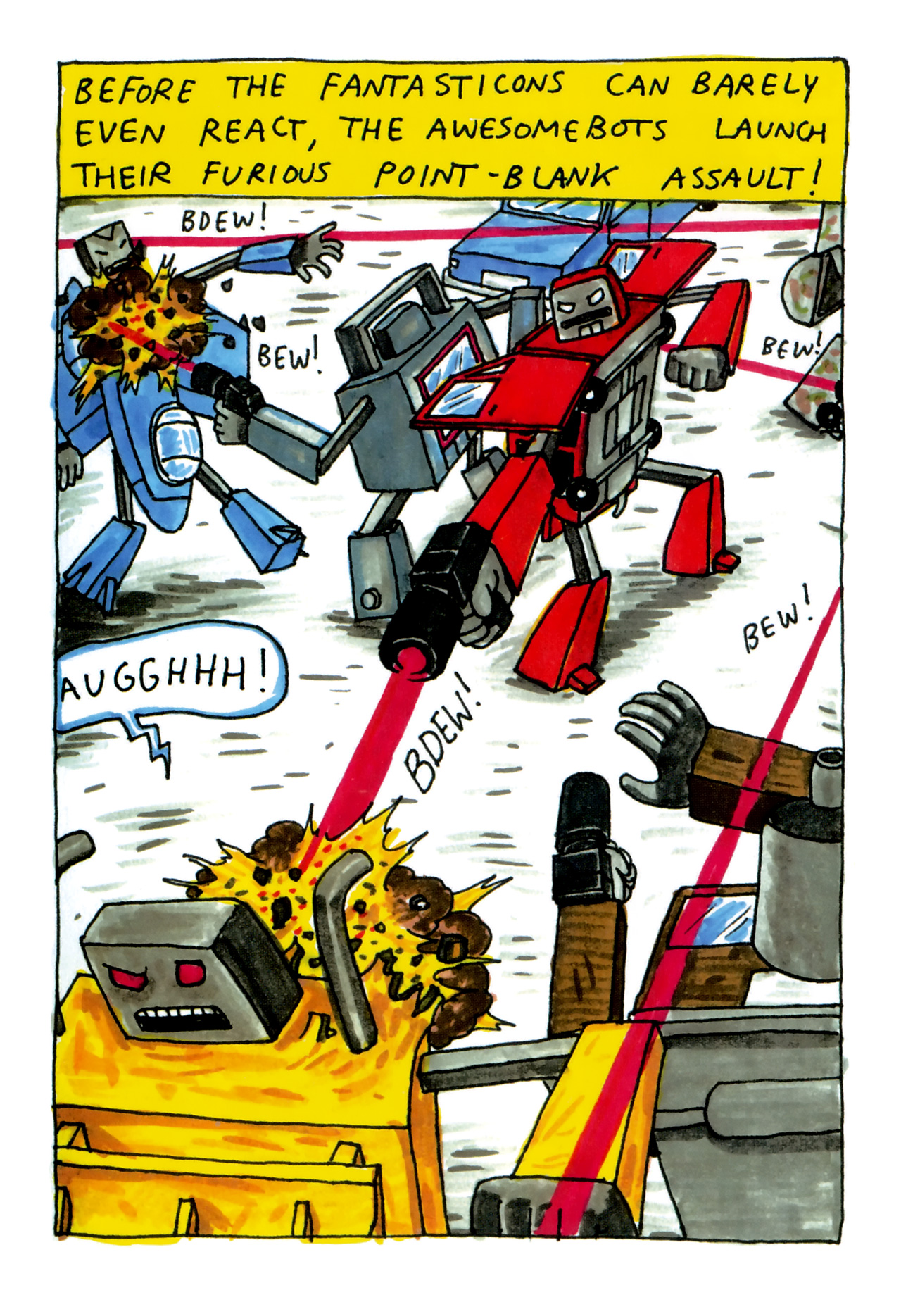 Read online Incredible Change-Bots comic -  Issue # TPB 1 - 119