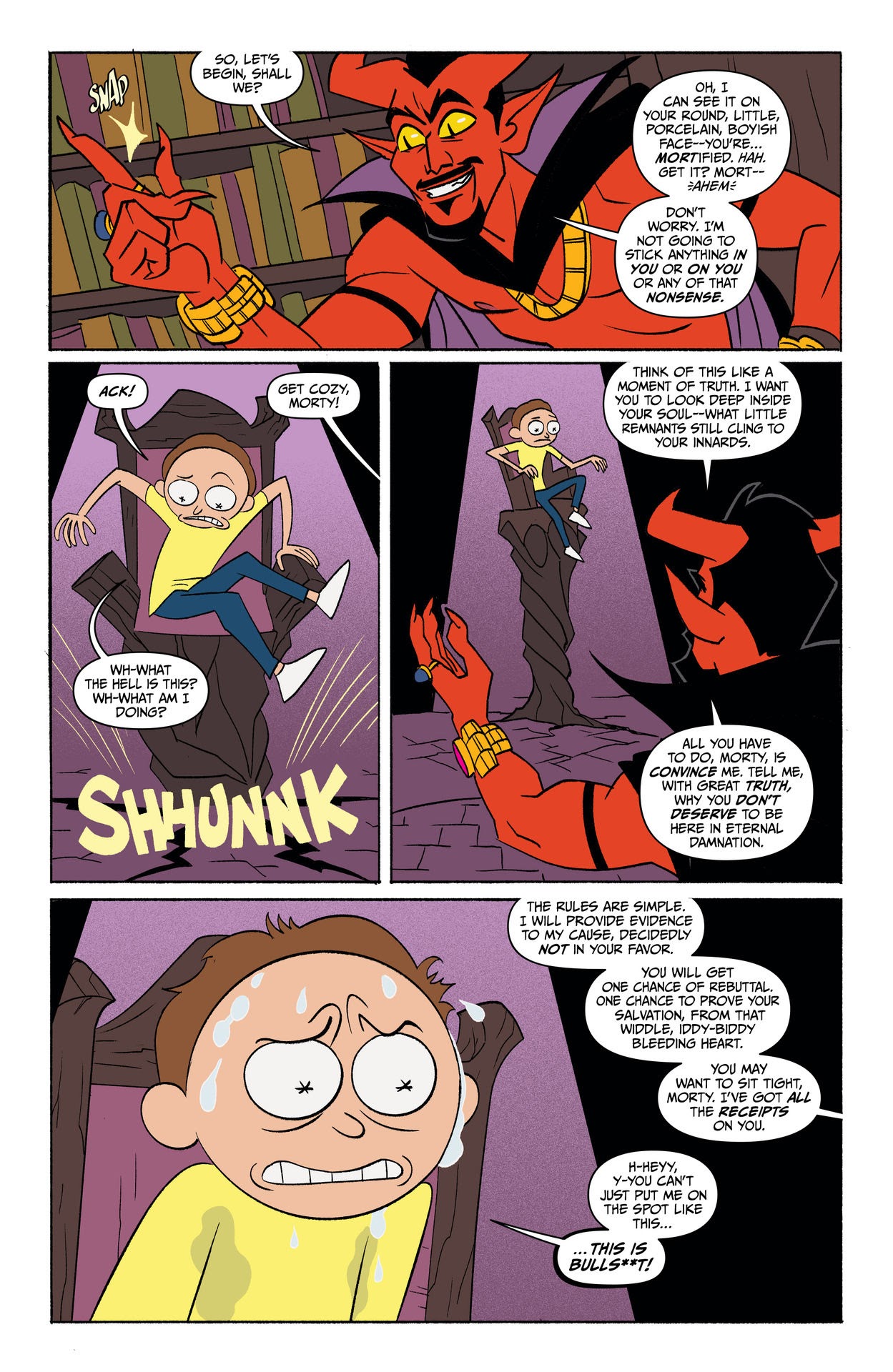 Read online Rick and Morty: Go to Hell comic -  Issue #5 - 7