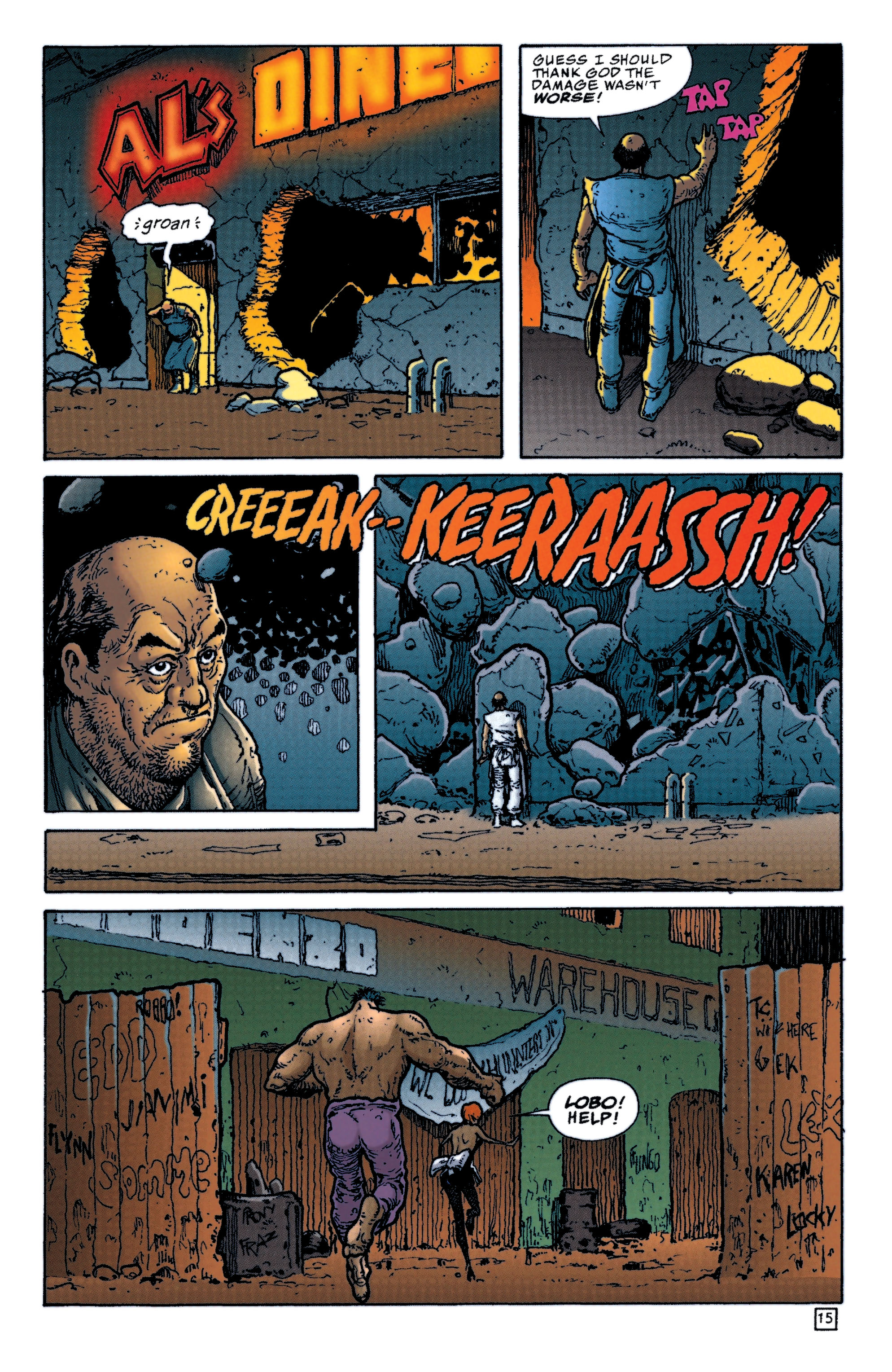 Read online Lobo (1993) comic -  Issue #46 - 16