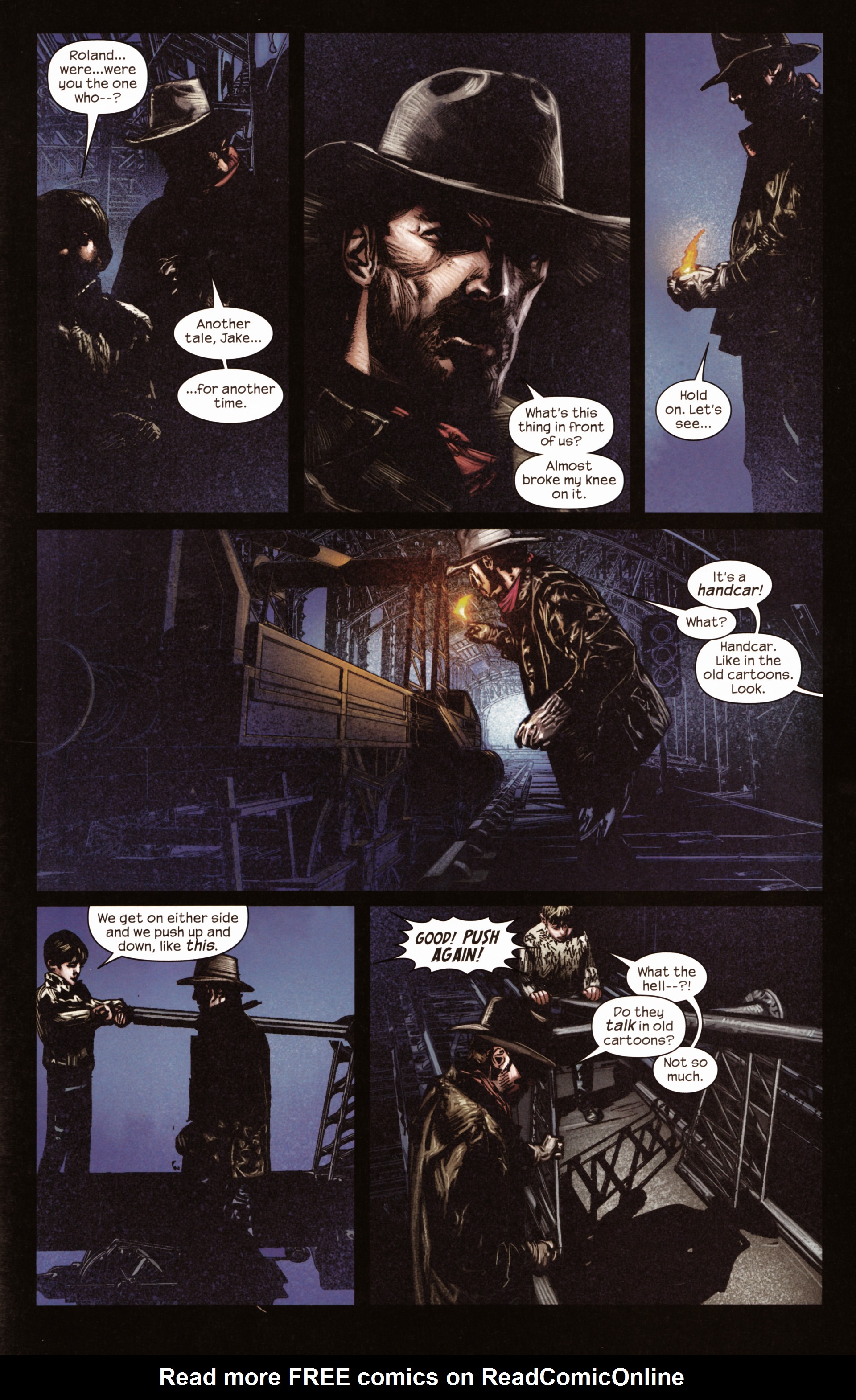 Read online Dark Tower: The Gunslinger - The Man in Black comic -  Issue #2 - 22
