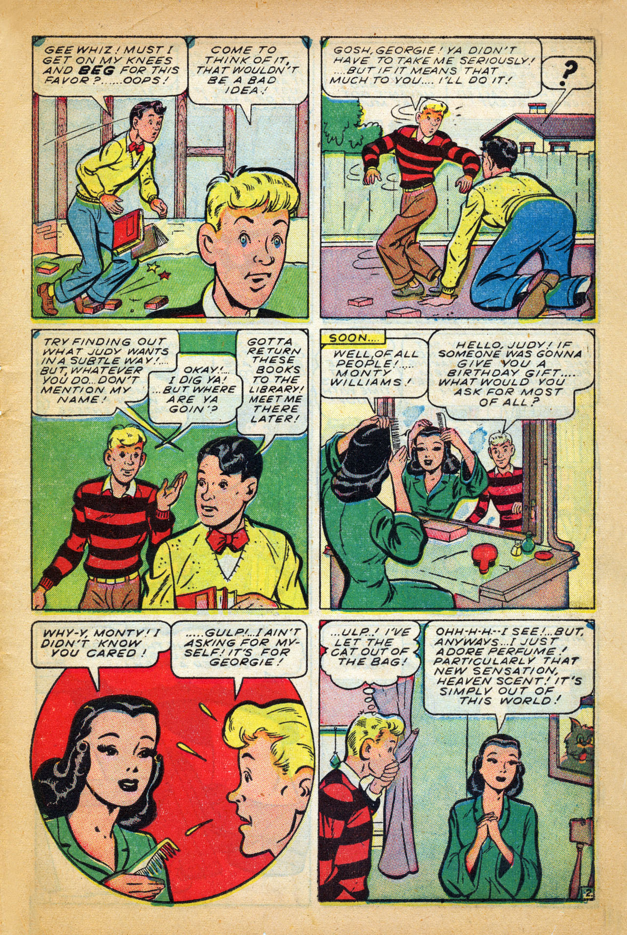 Read online Georgie Comics (1945) comic -  Issue #8 - 5