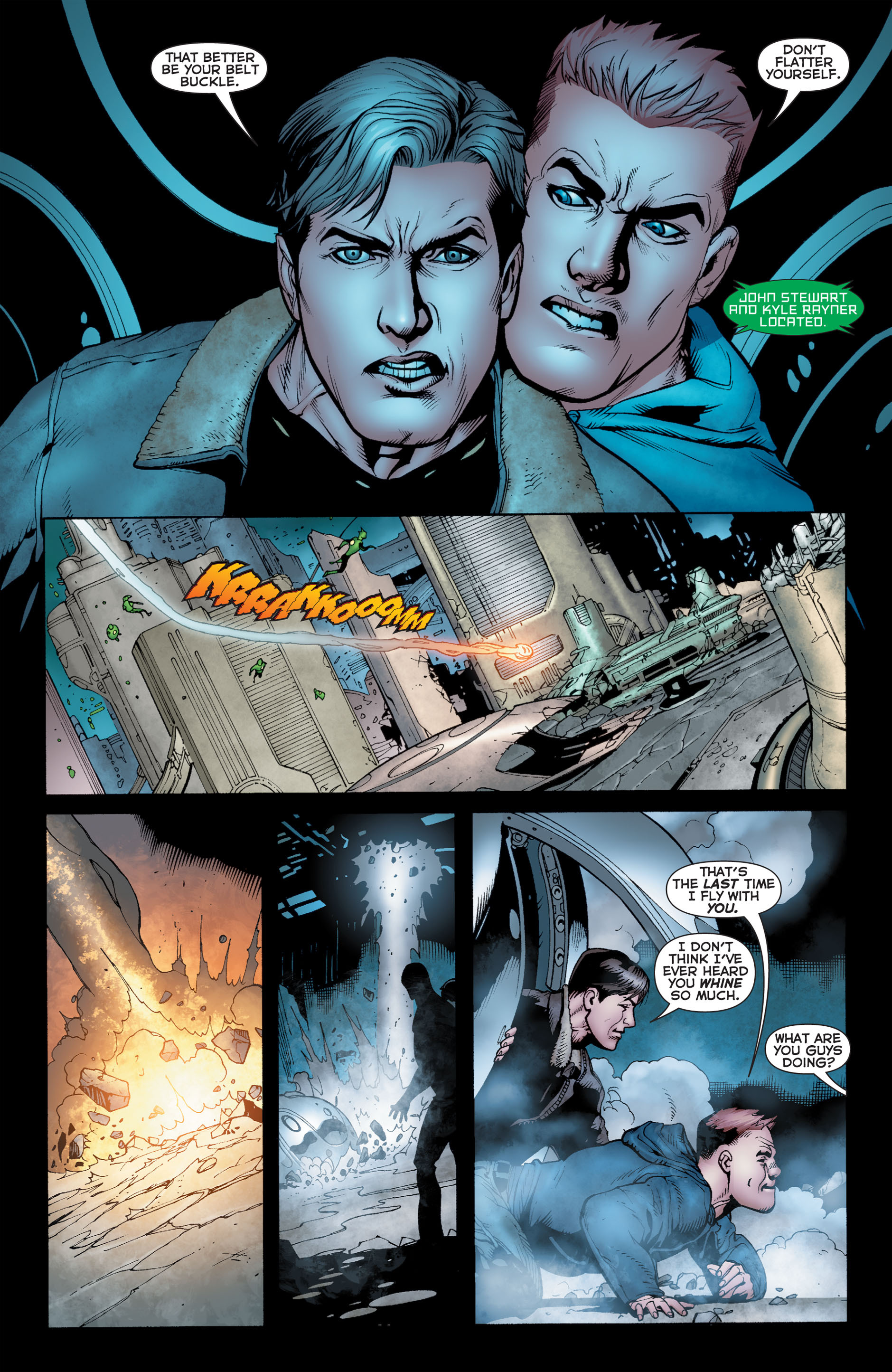 Read online Green Lantern: War of the Green Lanterns (2011) comic -  Issue # TPB - 104