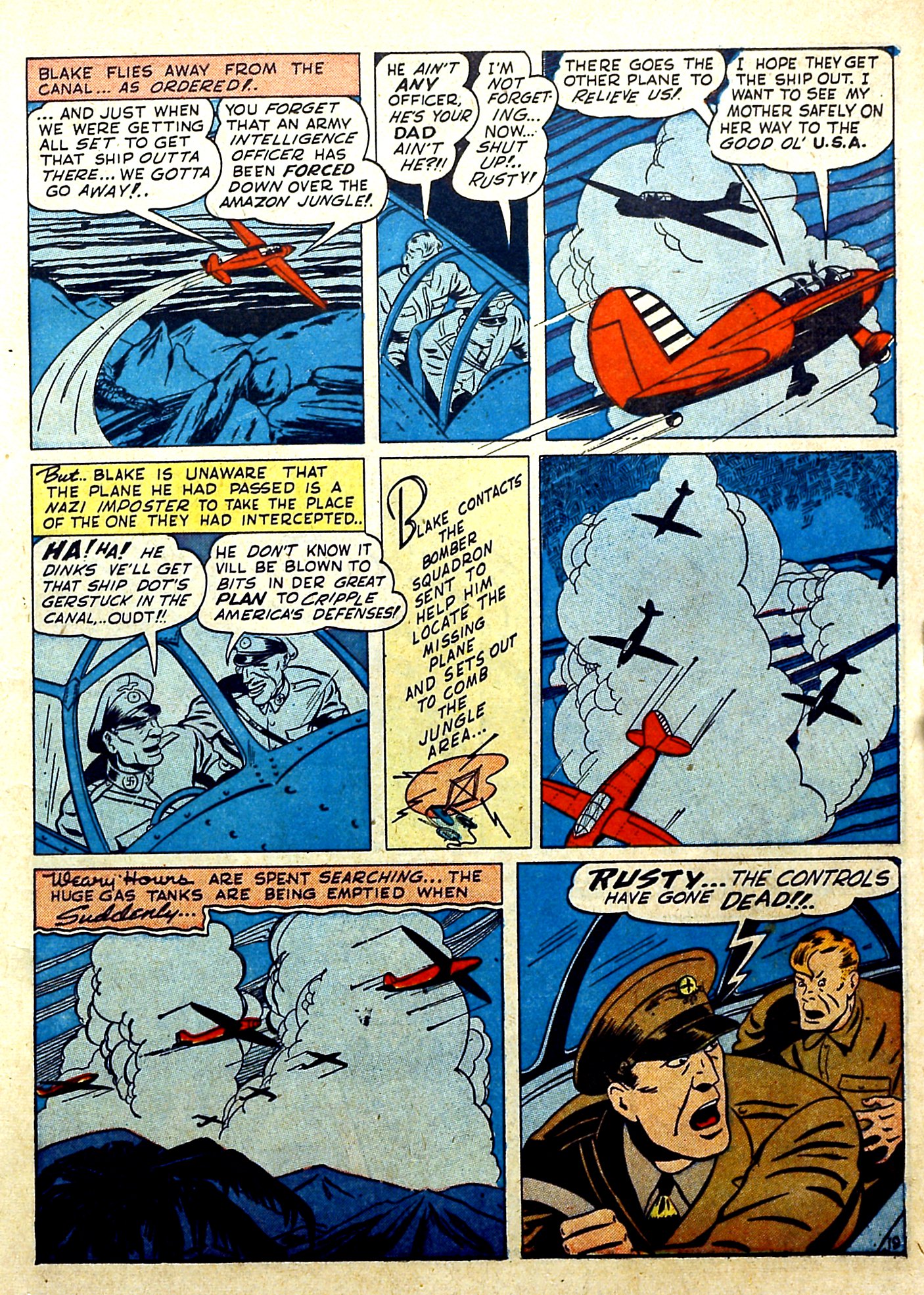 Read online Our Flag Comics comic -  Issue #4 - 21