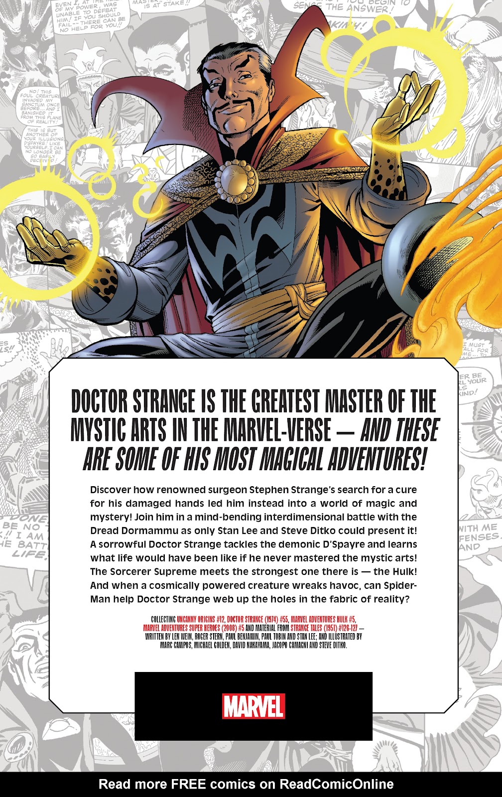 <{ $series->title }} issue Doctor Strange - Page 120