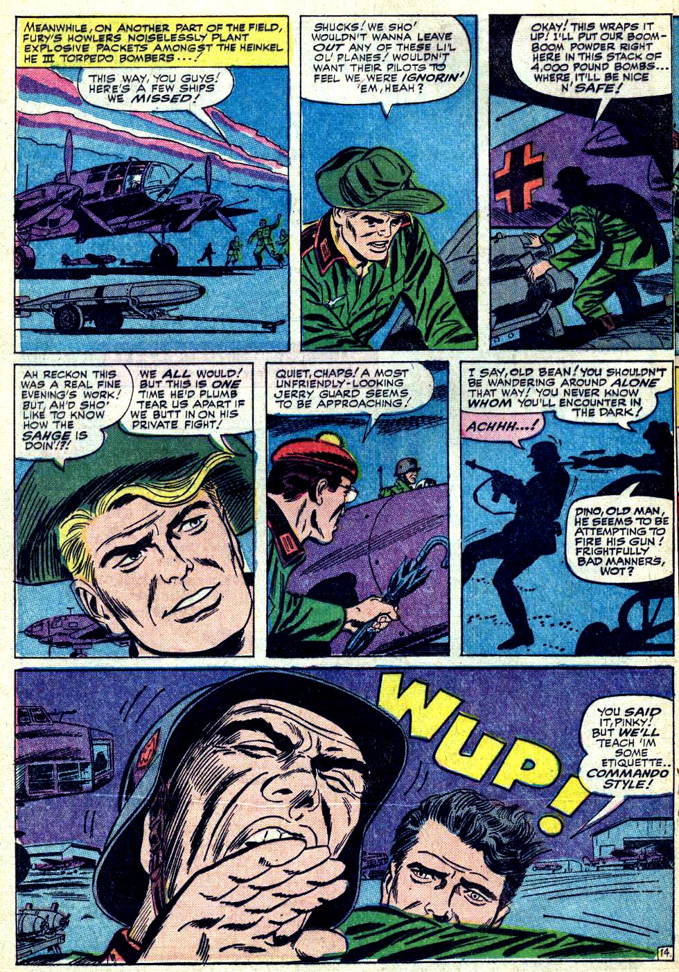 Read online Sgt. Fury comic -  Issue #19 - 20