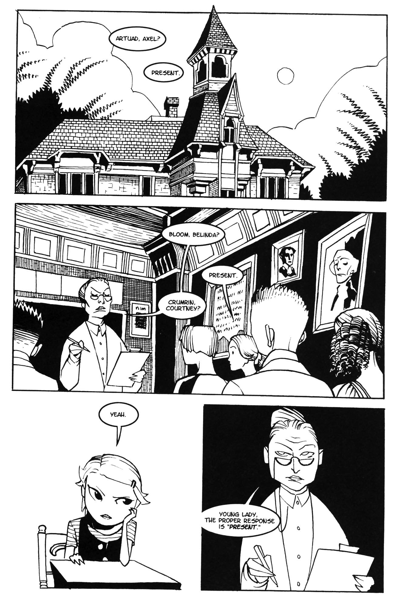 Read online Courtney Crumrin And The Night Things comic -  Issue #1 - 8