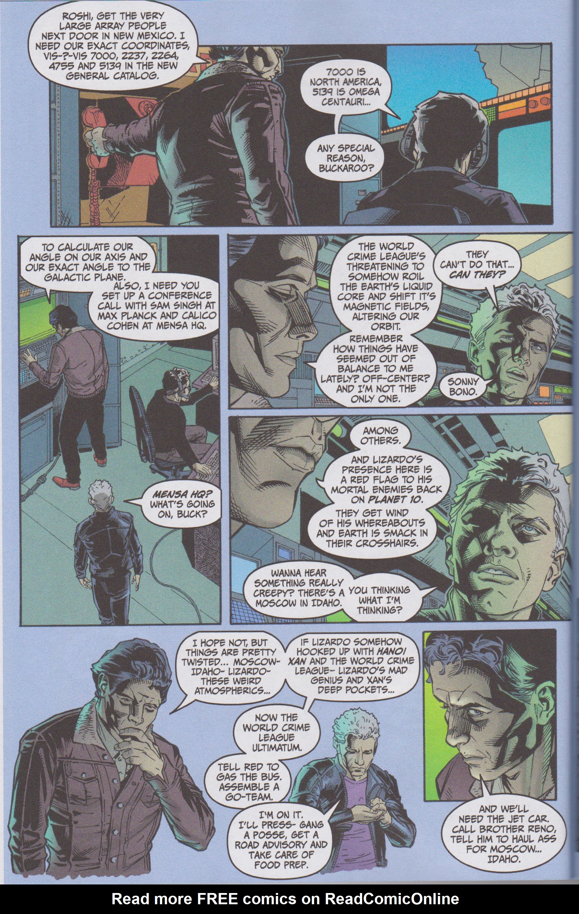 Read online Buckaroo Banzai: Return of the Screw (2007) comic -  Issue # TPB - 49