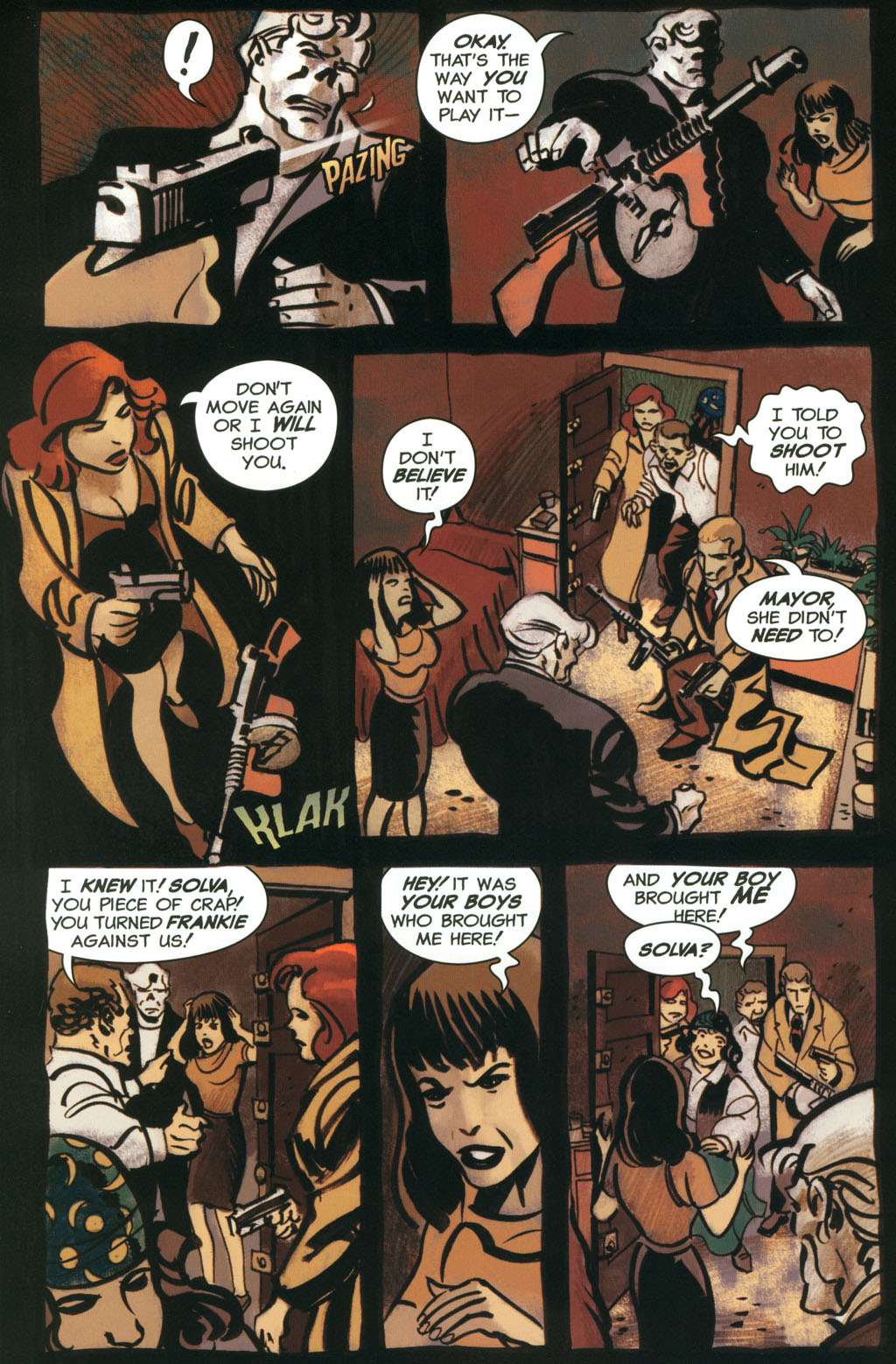 Read online Frankenstein Mobster comic -  Issue #6 - 3