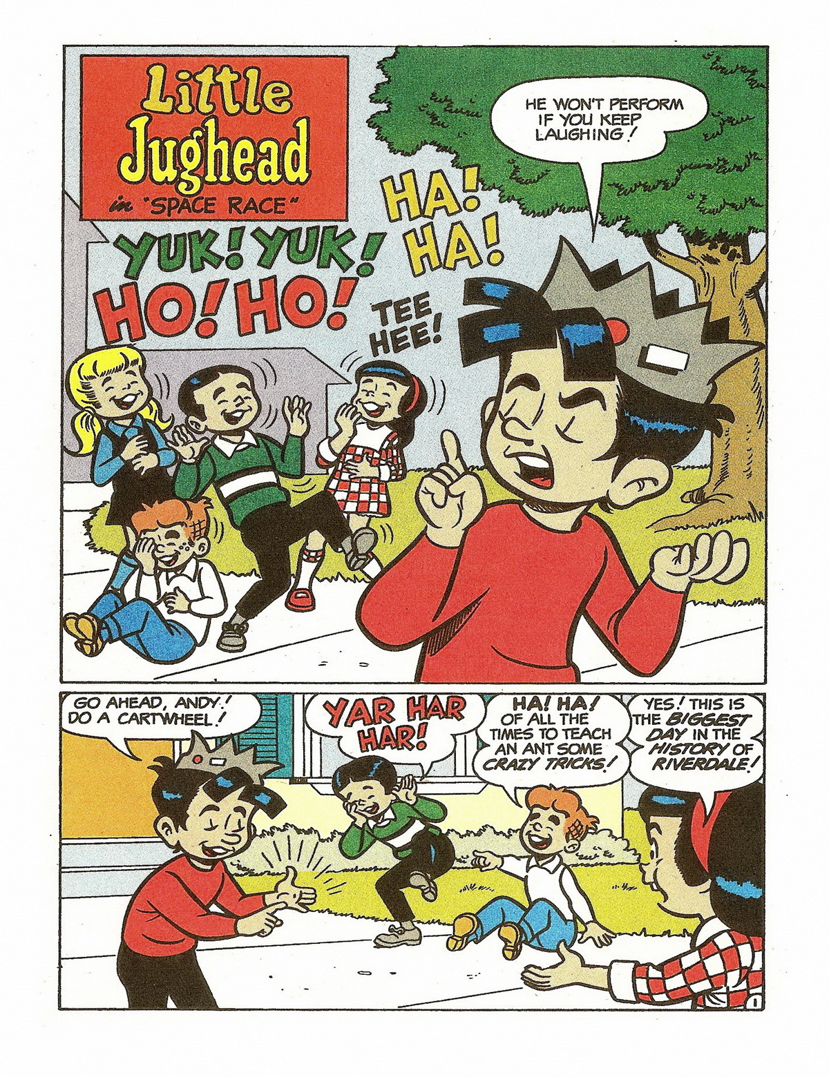 Read online Jughead's Double Digest Magazine comic -  Issue #68 - 72