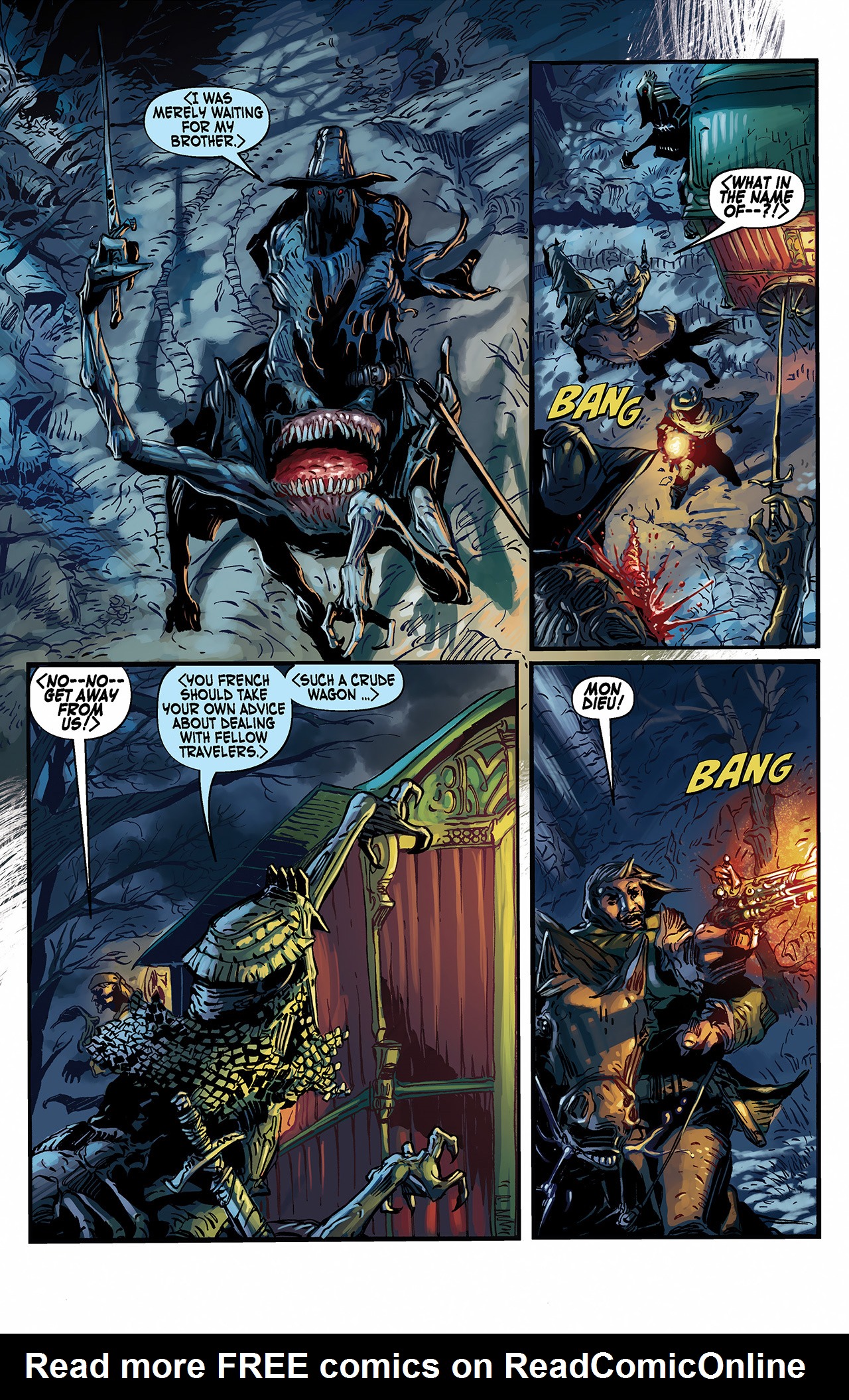 Read online Solomon Kane: Death's Black Riders comic -  Issue #1 - 9