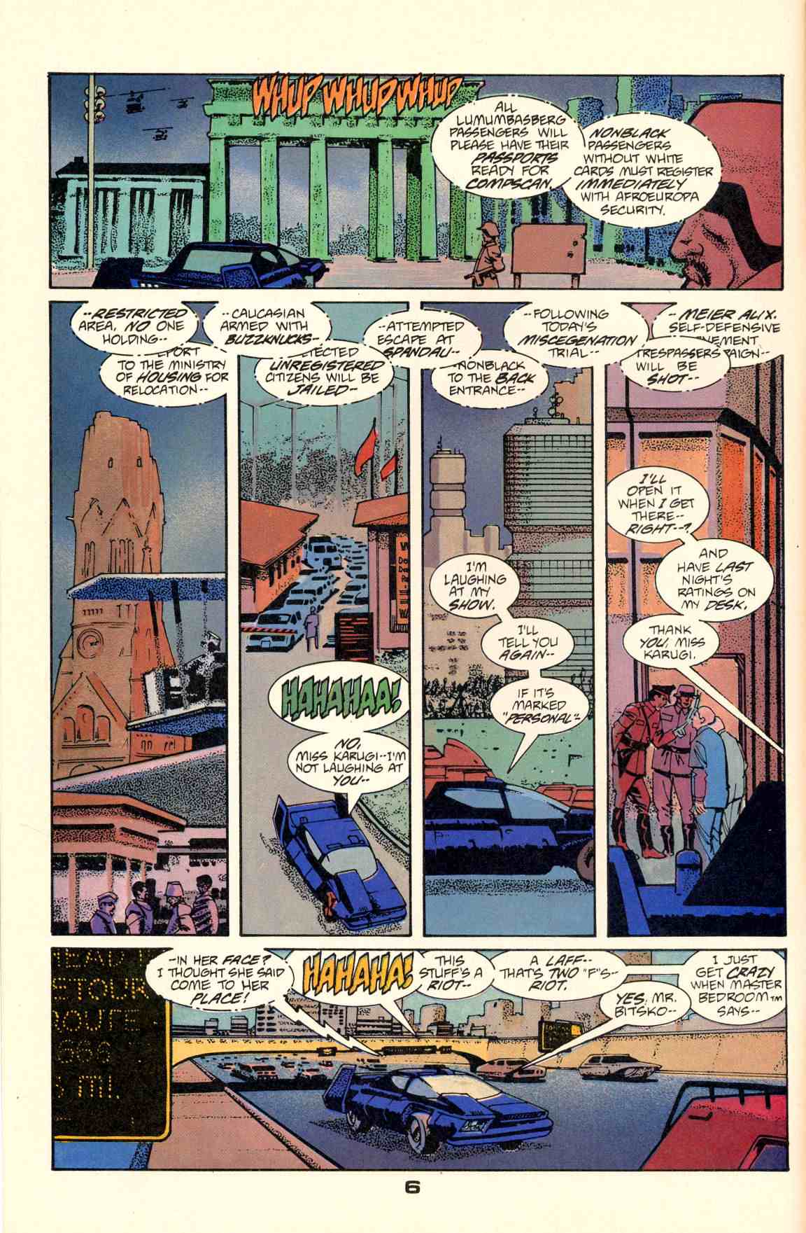 Read online Howard Chaykin's American Flagg comic -  Issue #2 - 8