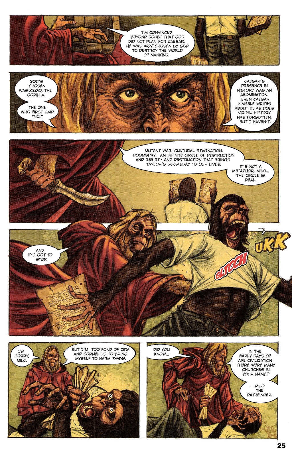 Read online Revolution on the Planet of the Apes comic -  Issue #6 - 24