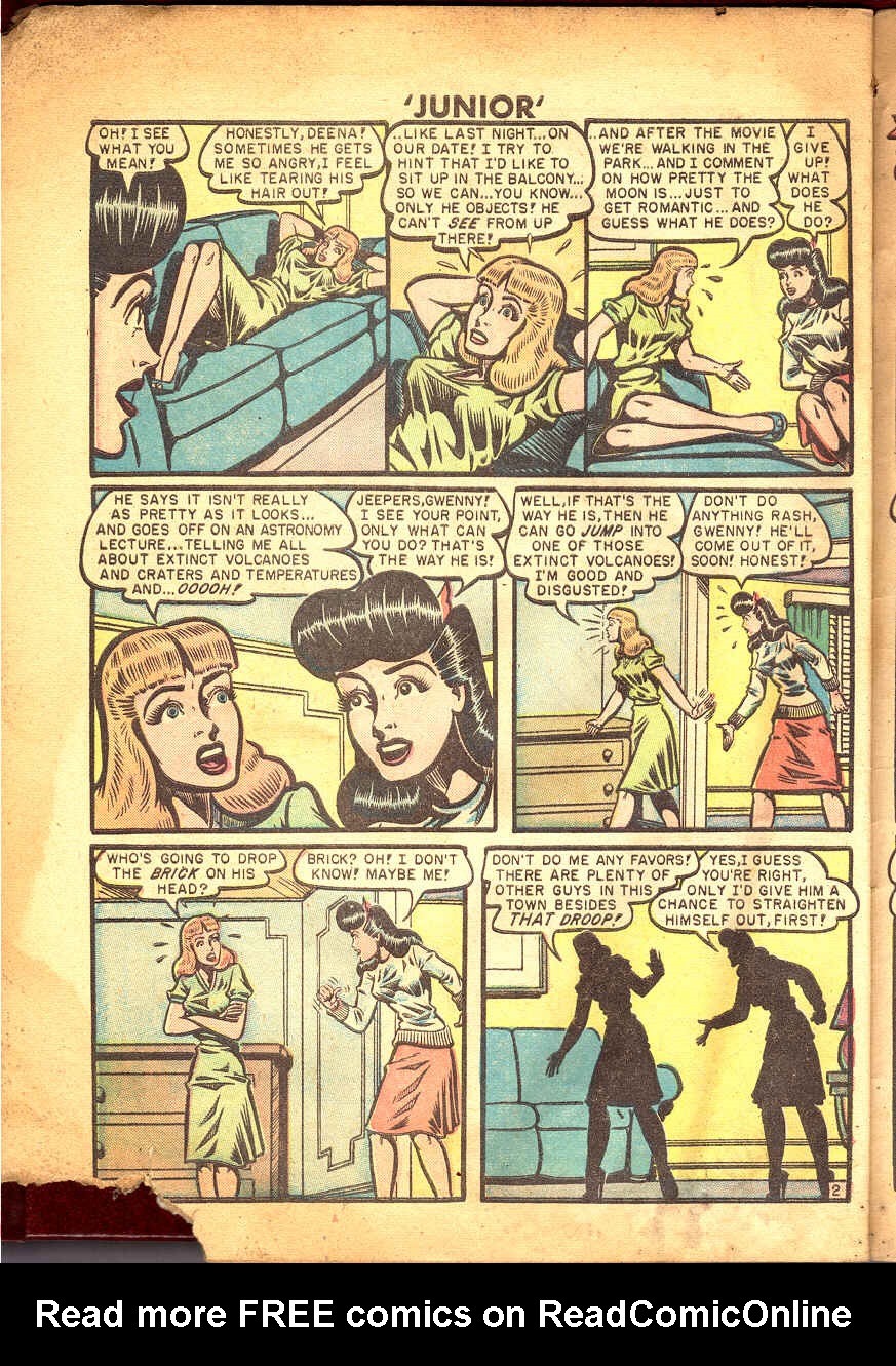 Read online Junior (1947) comic -  Issue #16 - 28