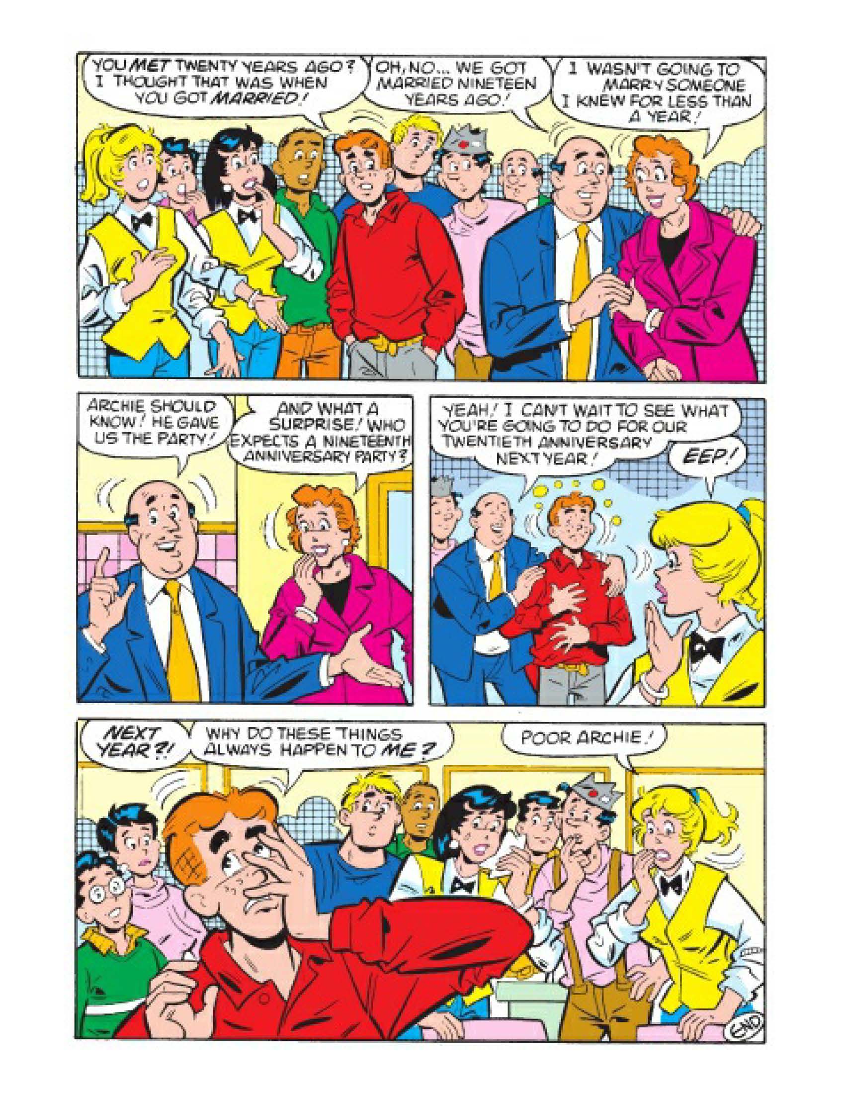 Read online Archie Comics Spectacular: Party Time! comic -  Issue # TPB - 38