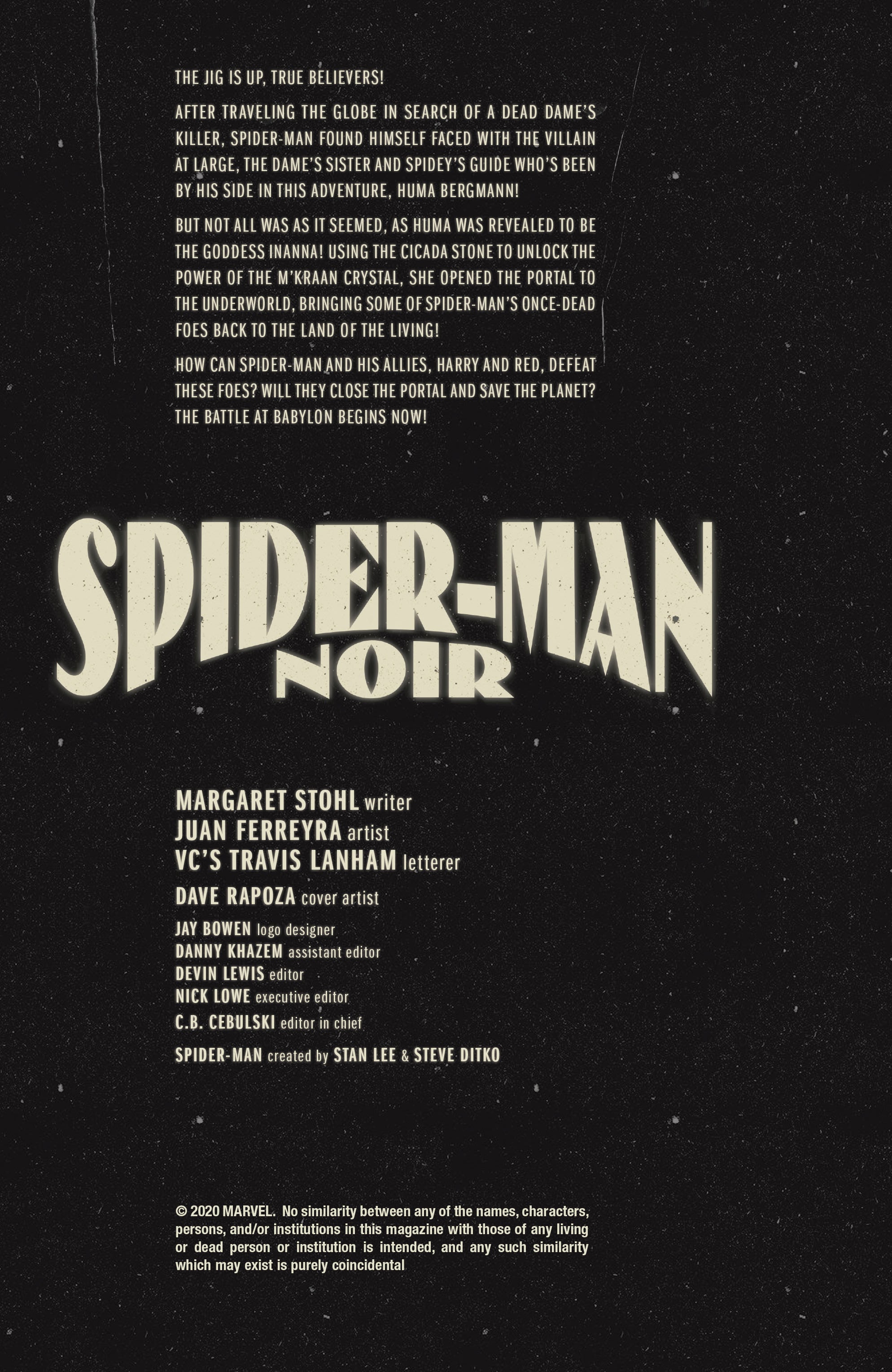 Read online Spider-Man Noir (2020) comic -  Issue #5 - 2