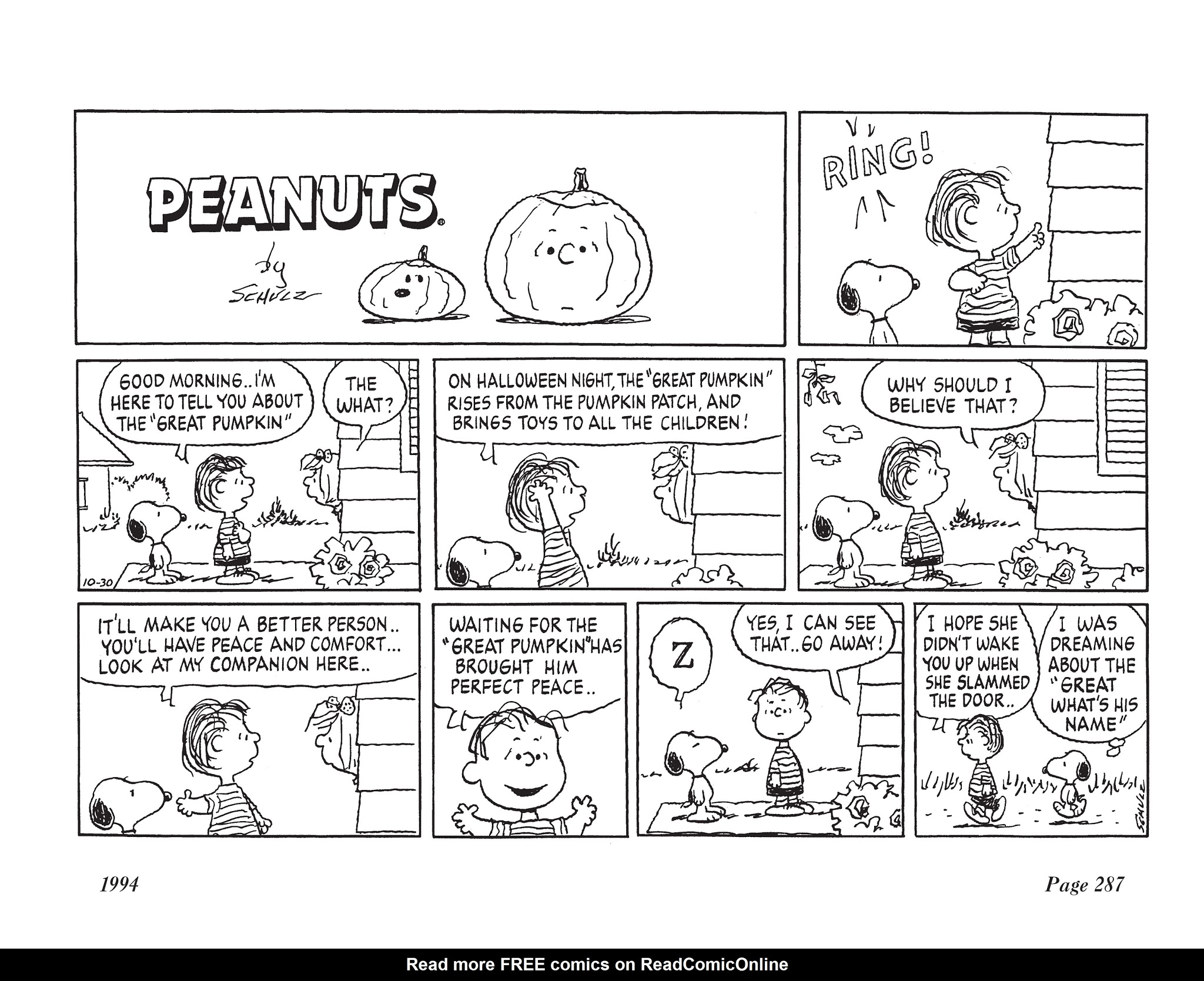 Read online The Complete Peanuts comic -  Issue # TPB 22 - 304