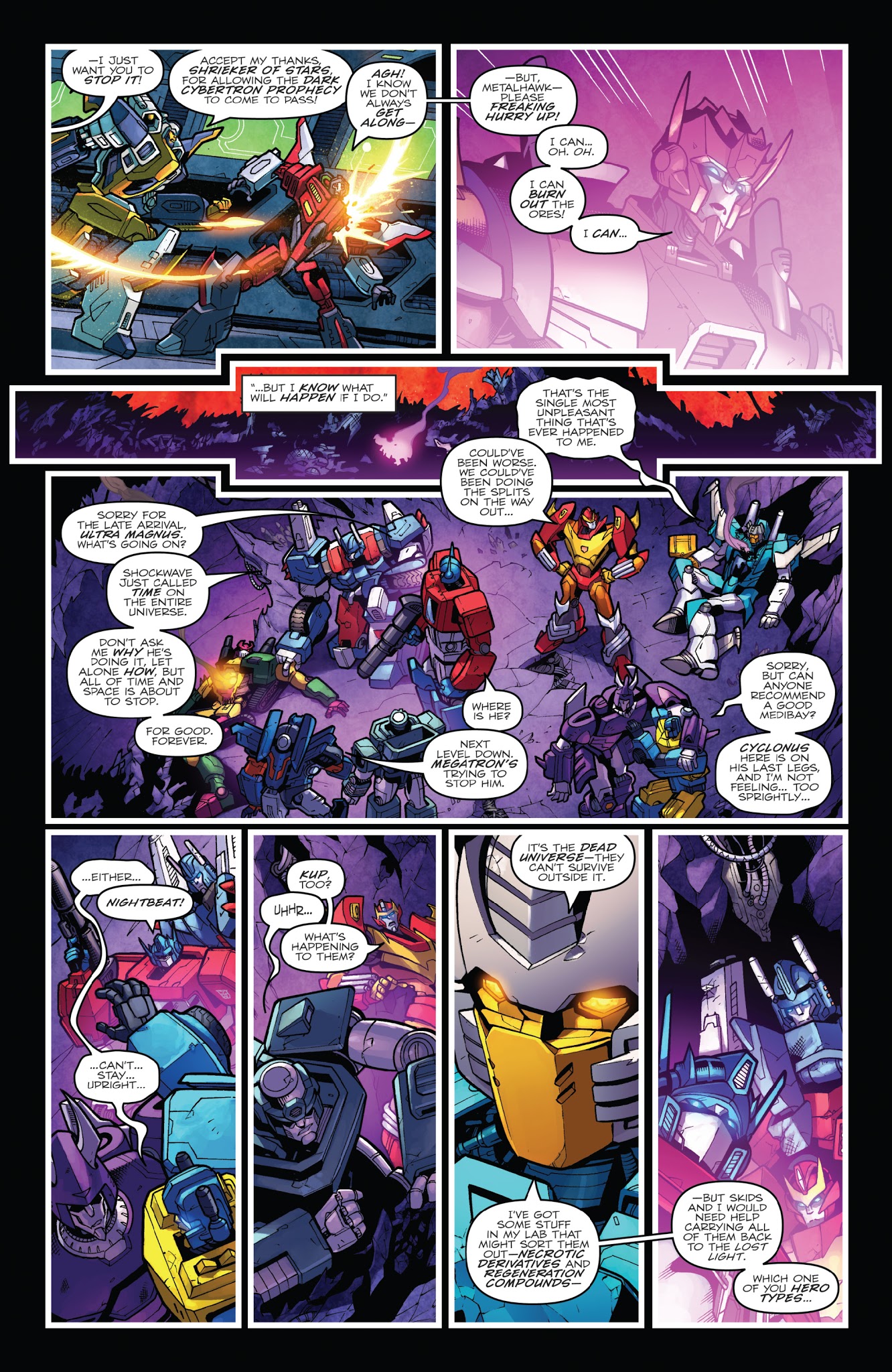 Read online The Transformers: Dark Cybertron comic -  Issue # TPB 2 - 129