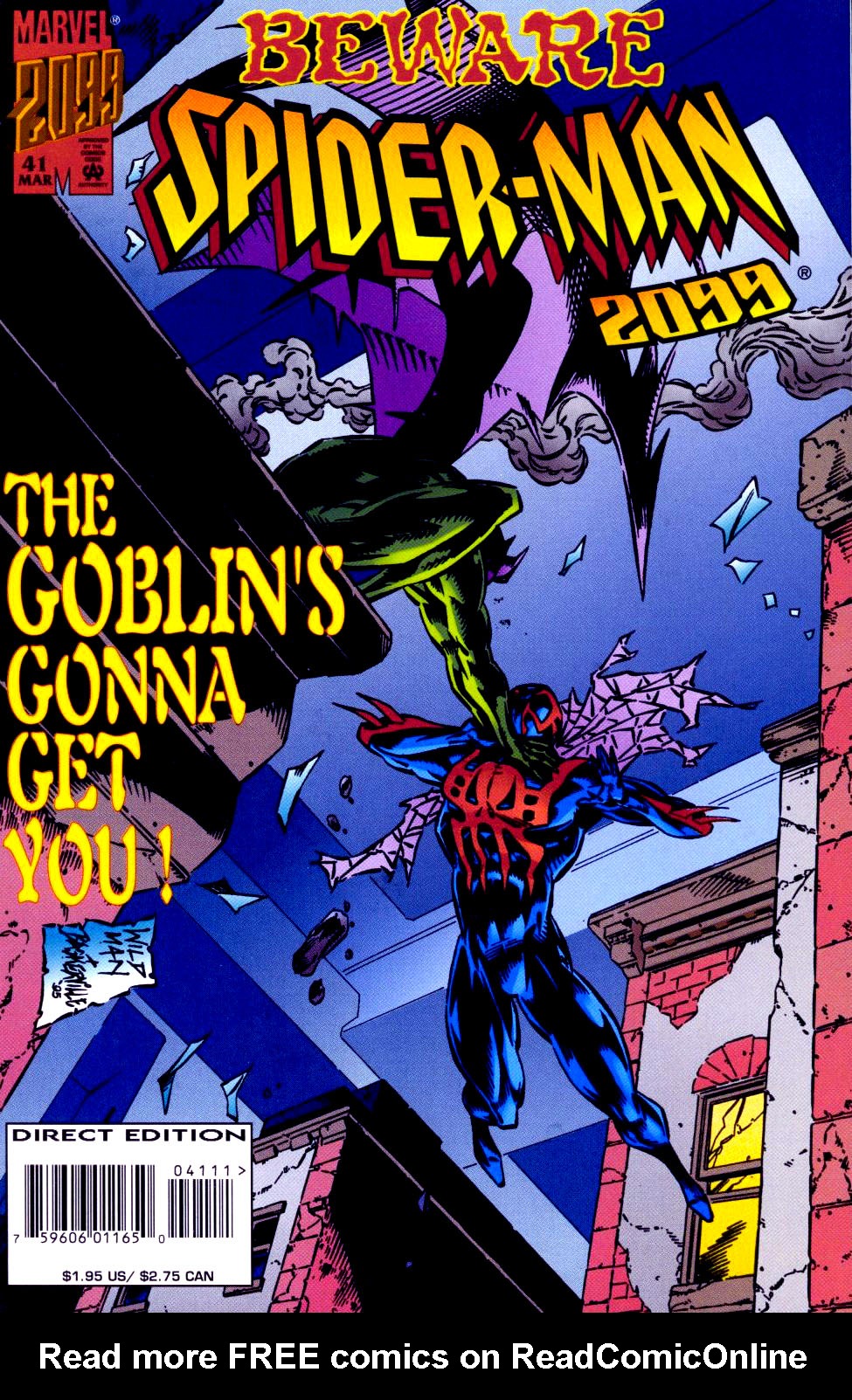Read online Spider-Man 2099 (1992) comic -  Issue #41 - 1
