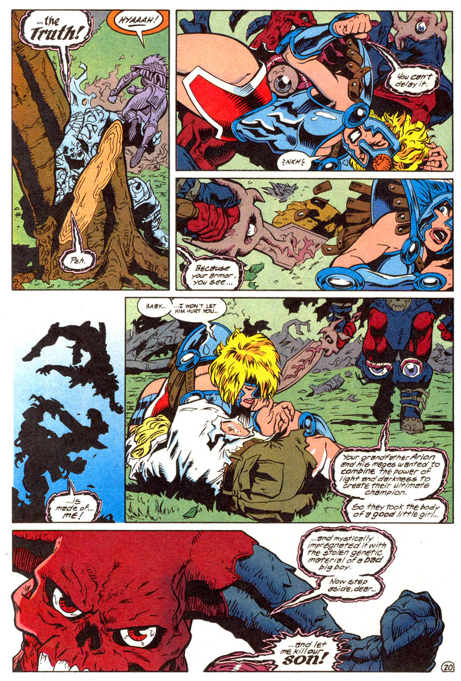 Read online Justice League America comic -  Issue #107 - 21