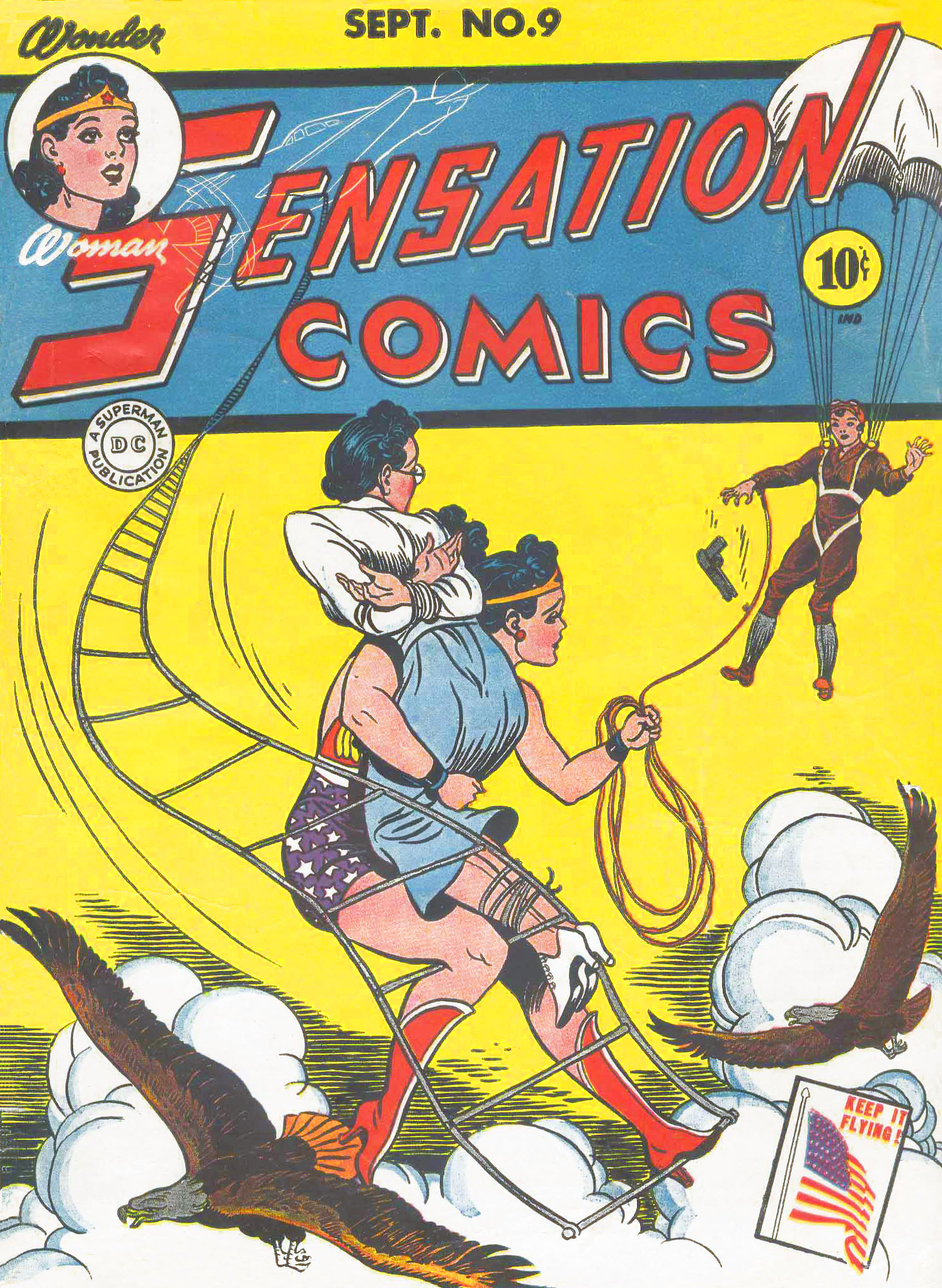 Read online Sensation (Mystery) Comics comic -  Issue #9 - 1