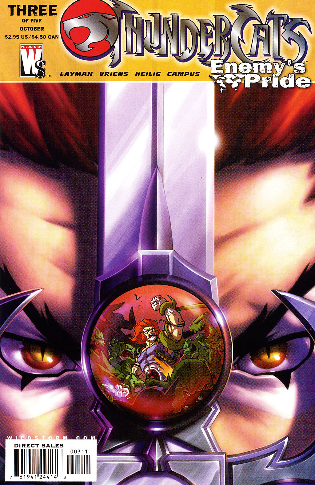 Read online ThunderCats: Enemy's Pride comic -  Issue #3 - 2