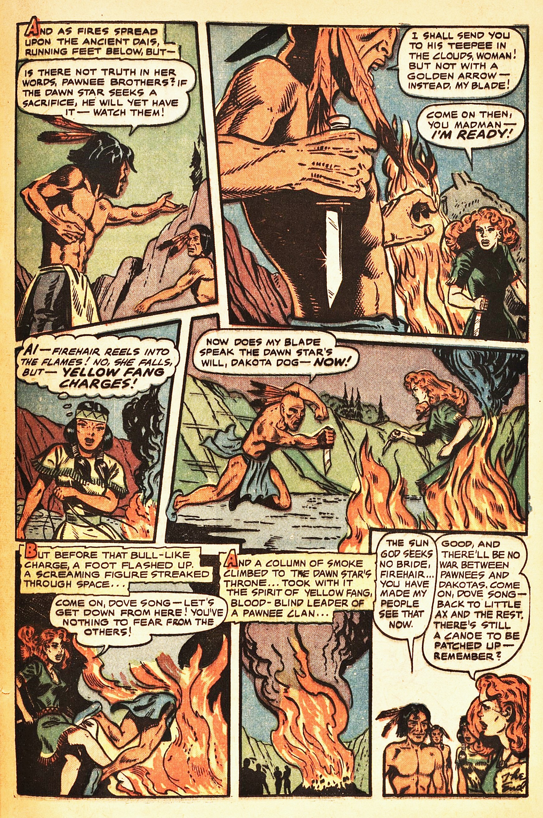 Read online Firehair (1951) comic -  Issue #9 - 25