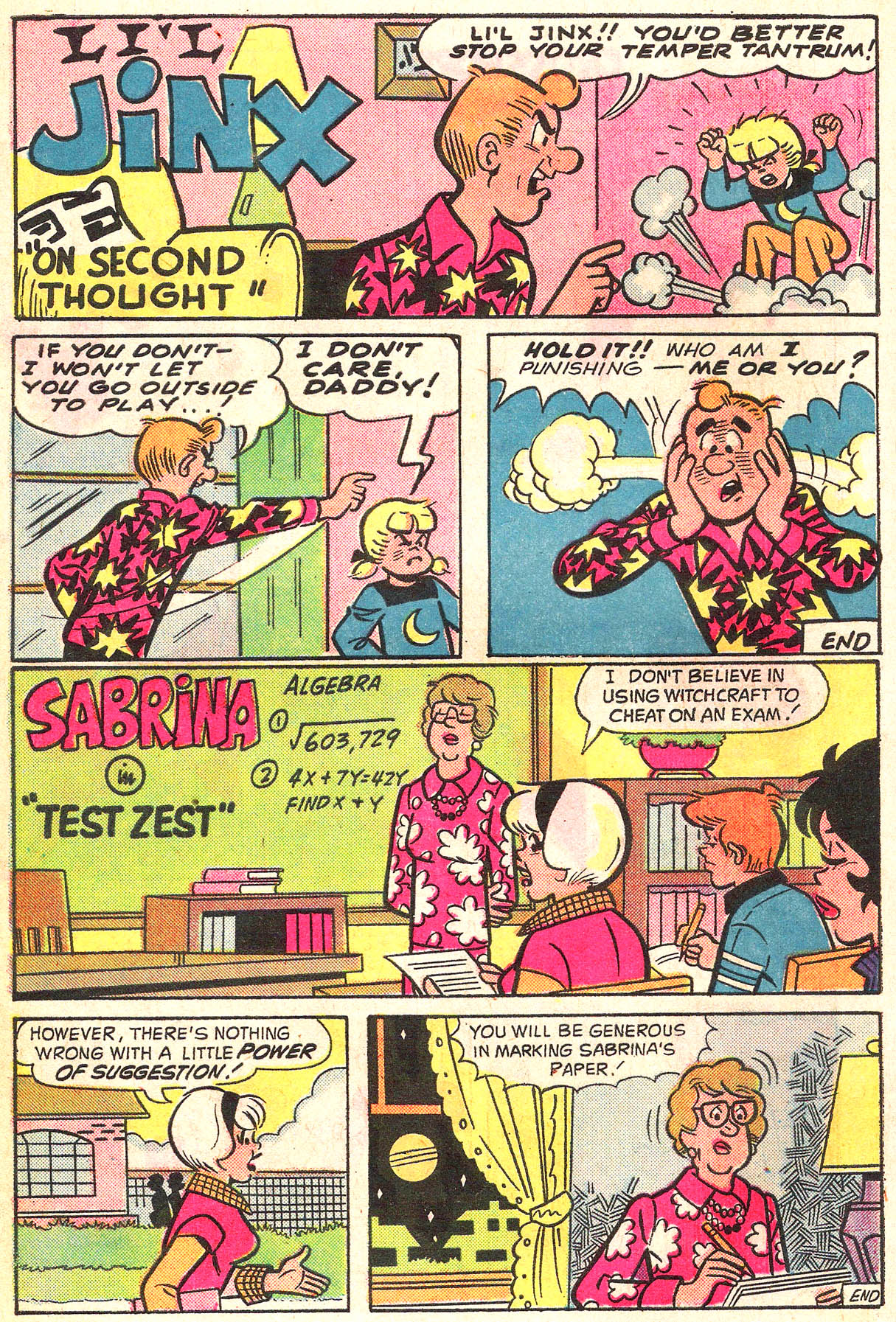 Read online Sabrina The Teenage Witch (1971) comic -  Issue #30 - 10