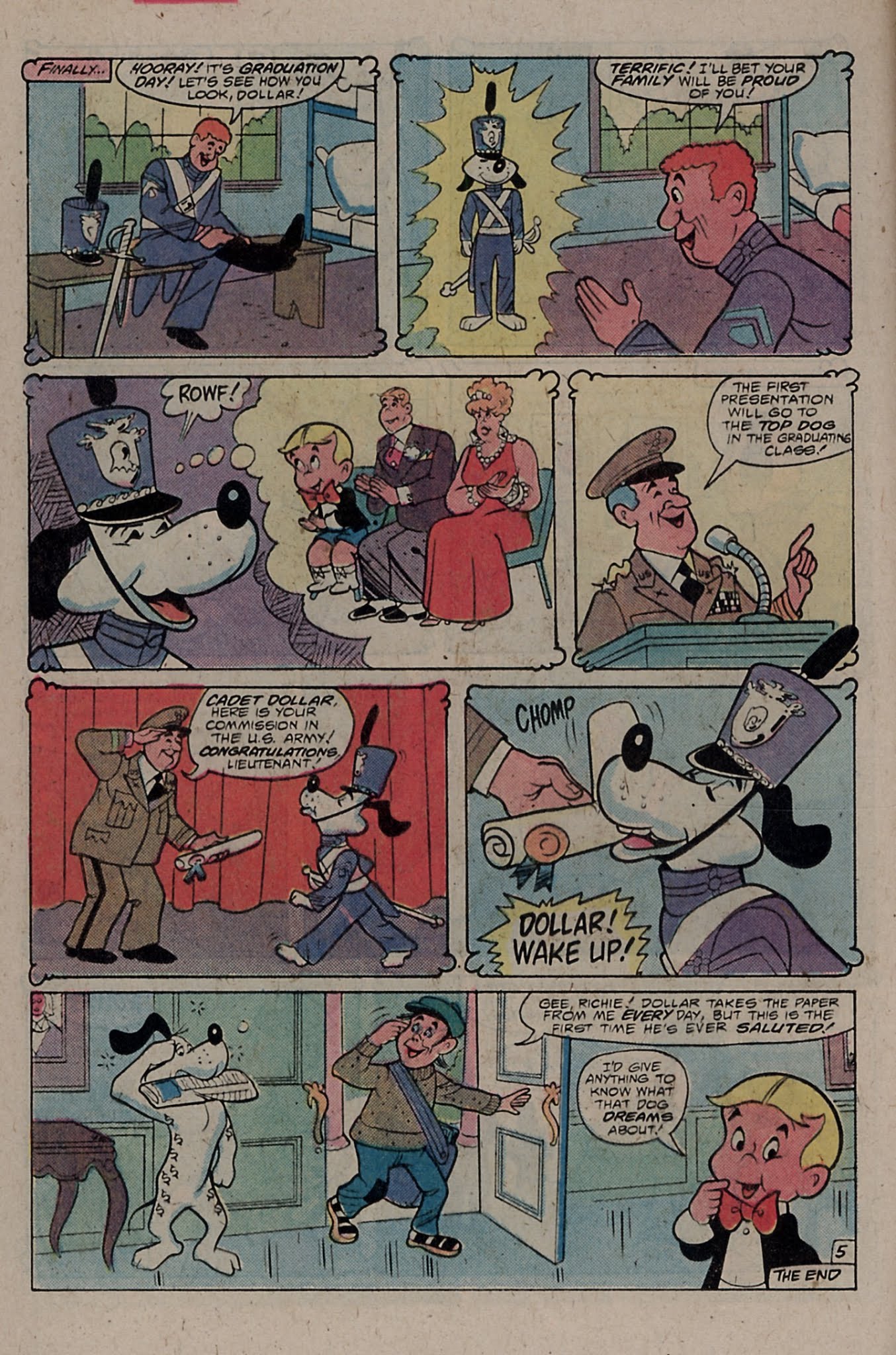 Read online Richie Rich & Dollar the Dog comic -  Issue #10 - 16