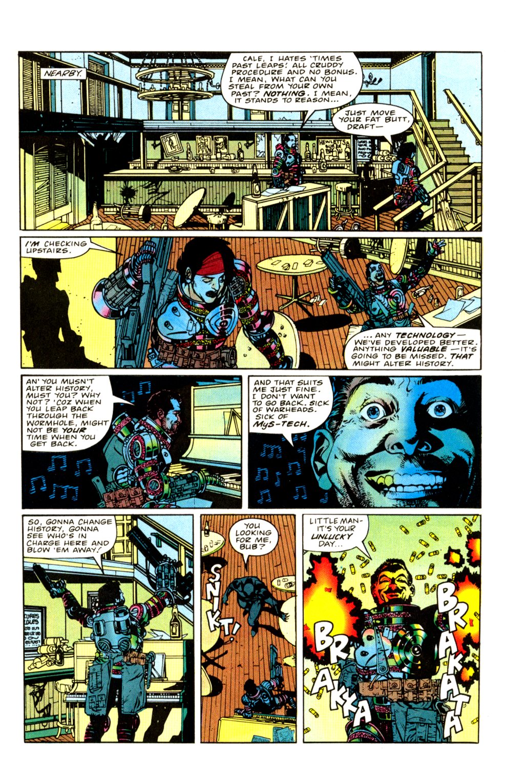 Read online Warheads comic -  Issue #1 - 7