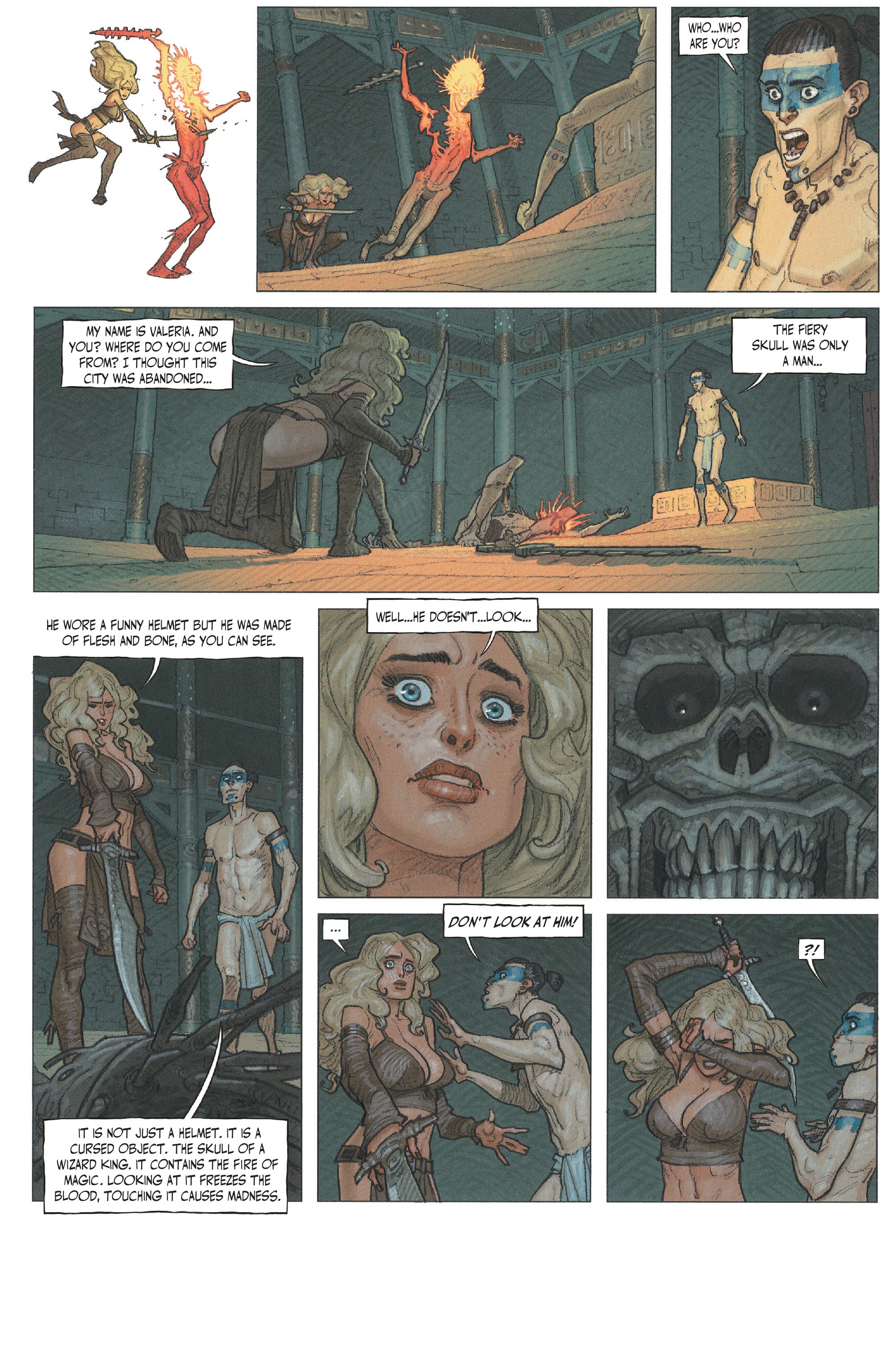 Read online The Cimmerian: Red Nails comic -  Issue #1 - 23