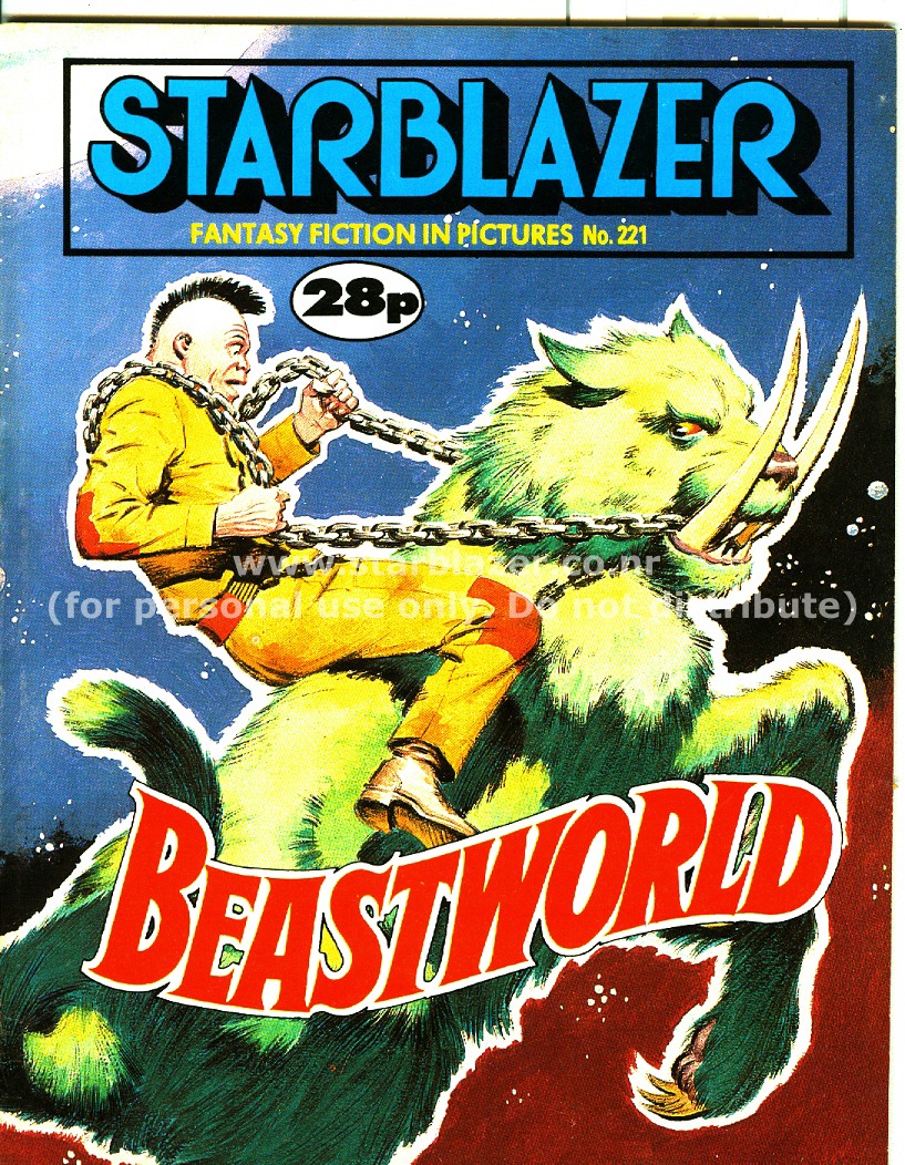 Read online Starblazer comic -  Issue #221 - 2