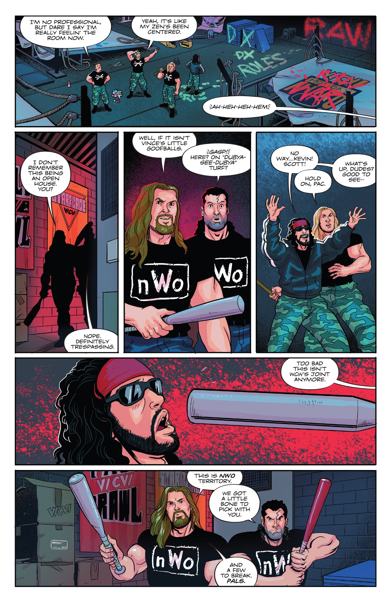 Read online WWE Attitude Era 2018 Special comic -  Issue # Full - 40
