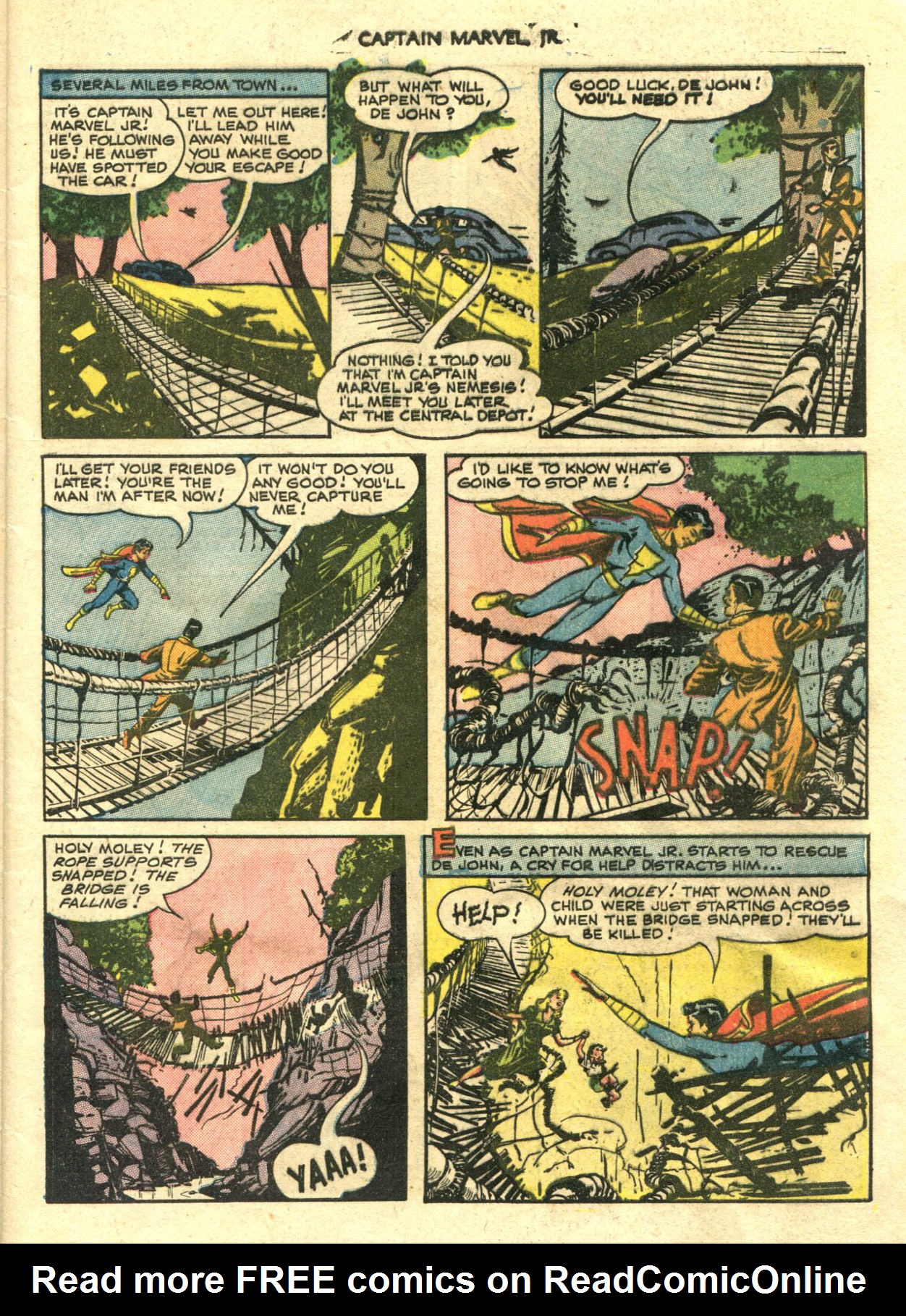 Read online Captain Marvel, Jr. comic -  Issue #85 - 7