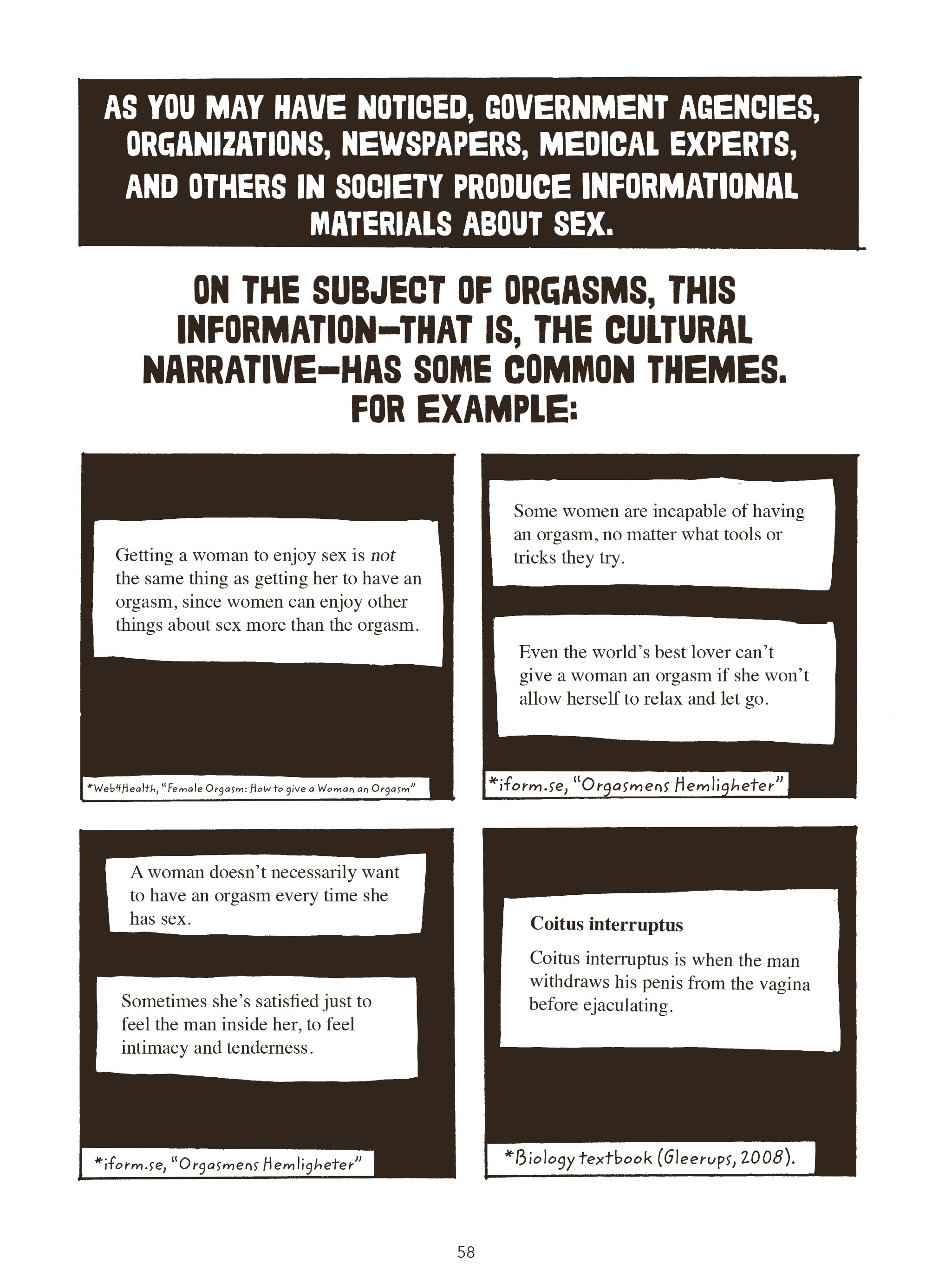 Read online Fruit of Knowledge: The Vulva Vs. The Patriarchy comic -  Issue # TPB - 57