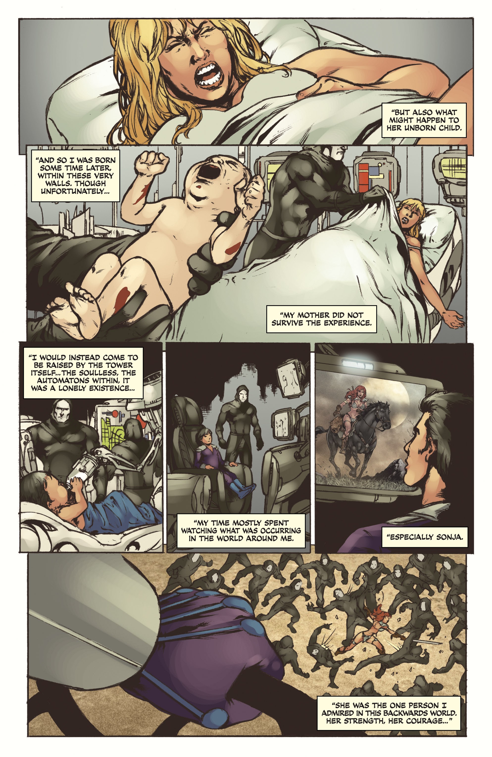 Read online Red Sonja: The Black Tower comic -  Issue #4 - 14