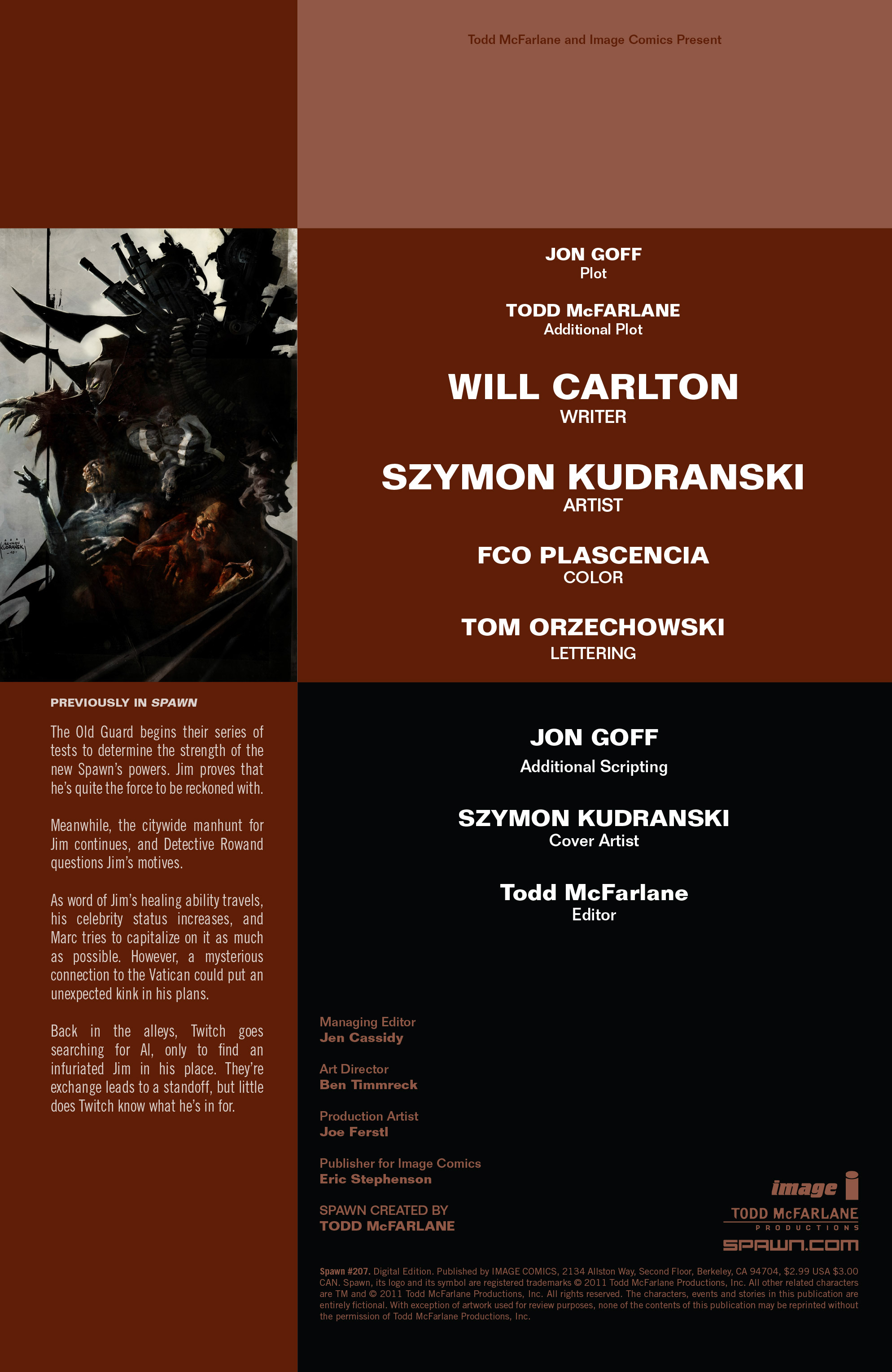Read online Spawn comic -  Issue #207 - 2