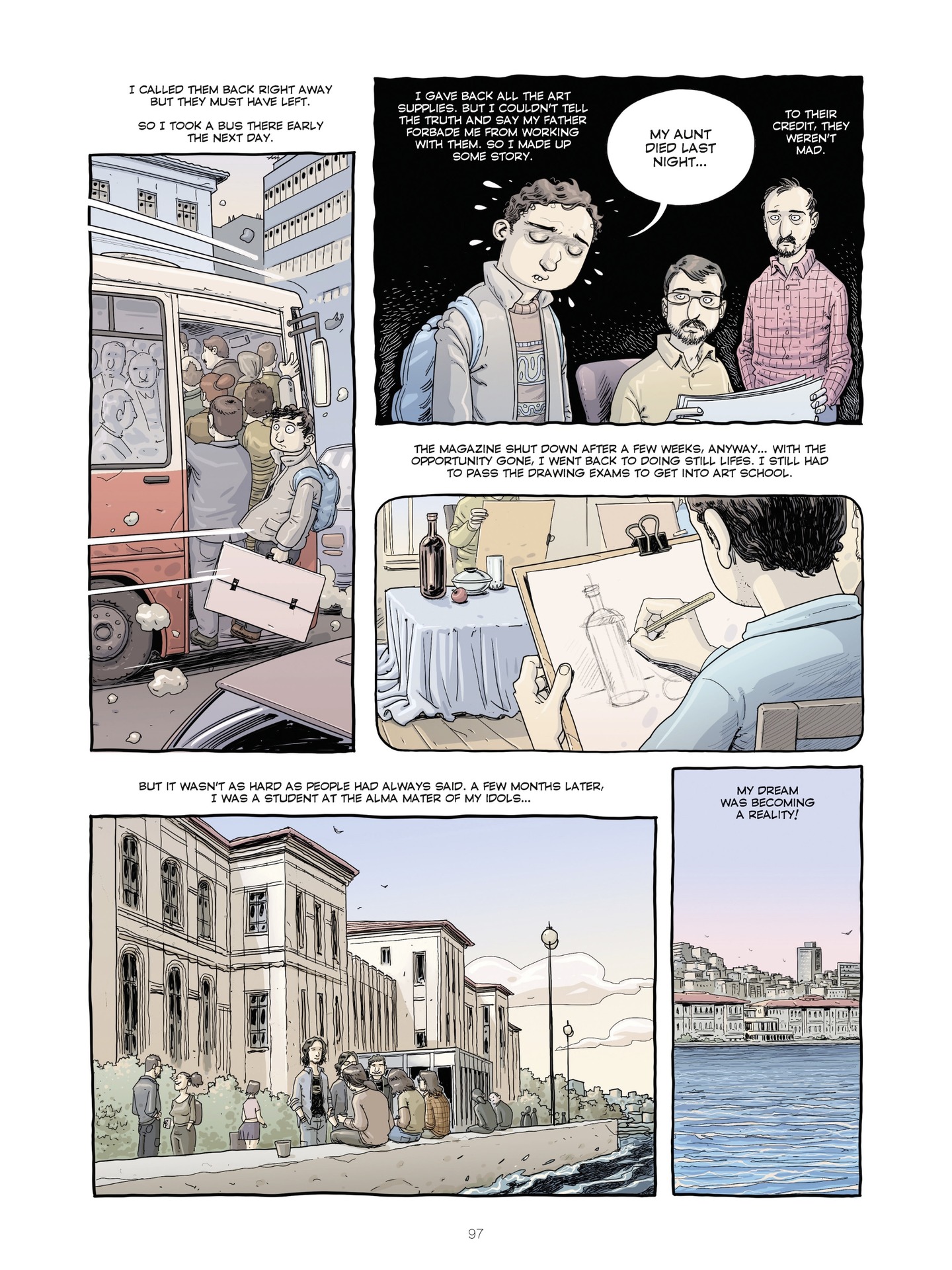 Read online Drawing On The Edge: Chronicles From Istanbul comic -  Issue # TPB (Part 1) - 91