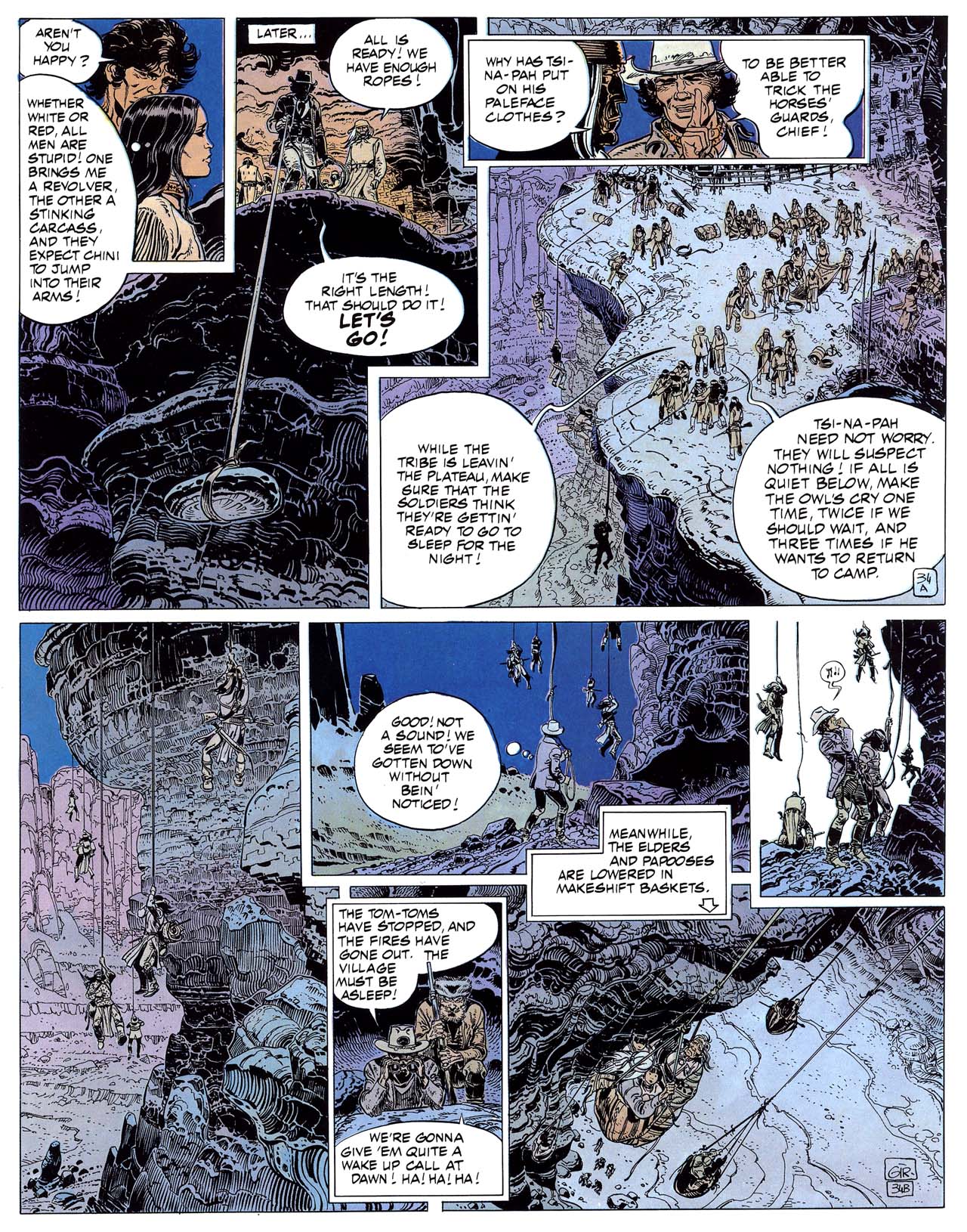 Read online Epic Graphic Novel: Blueberry comic -  Issue #3 - 85