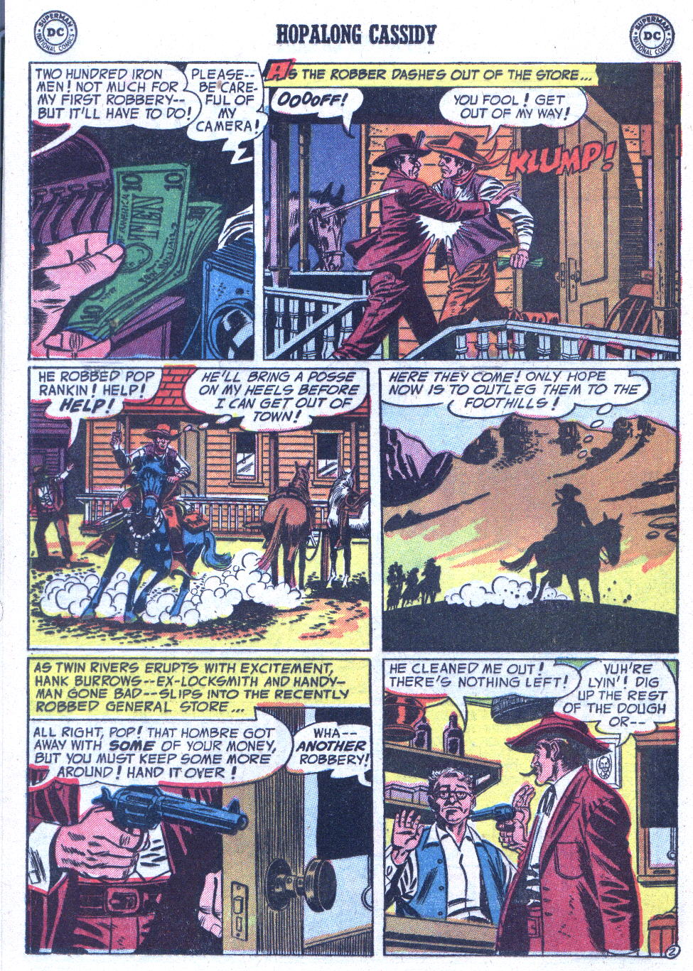 Read online Hopalong Cassidy comic -  Issue #89 - 16