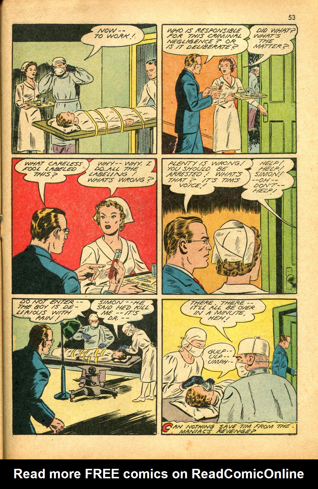 Read online Super-Magician Comics comic -  Issue #15 - 52