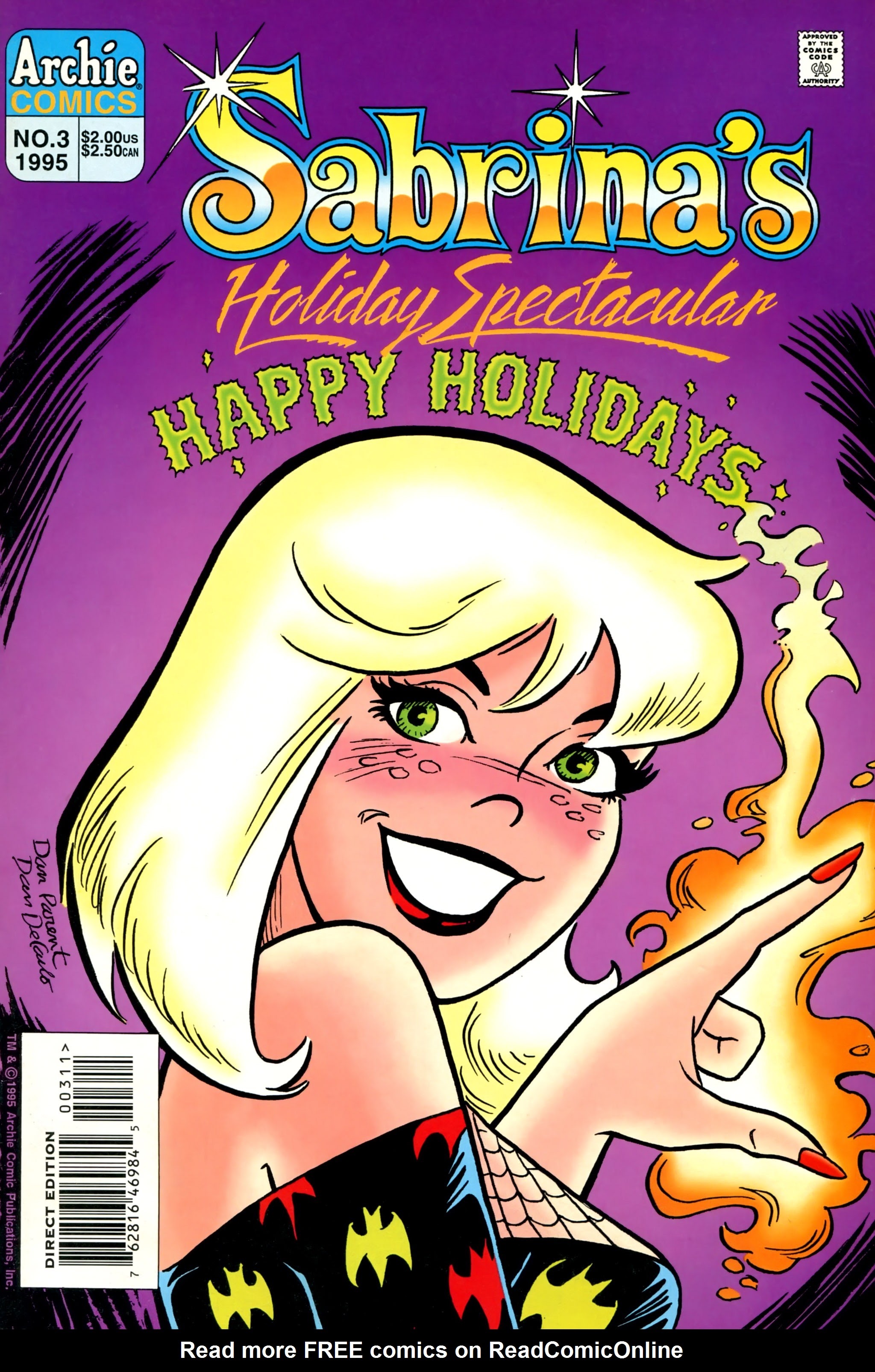 Read online Sabrina's Holiday Spectacular comic -  Issue #3 - 1