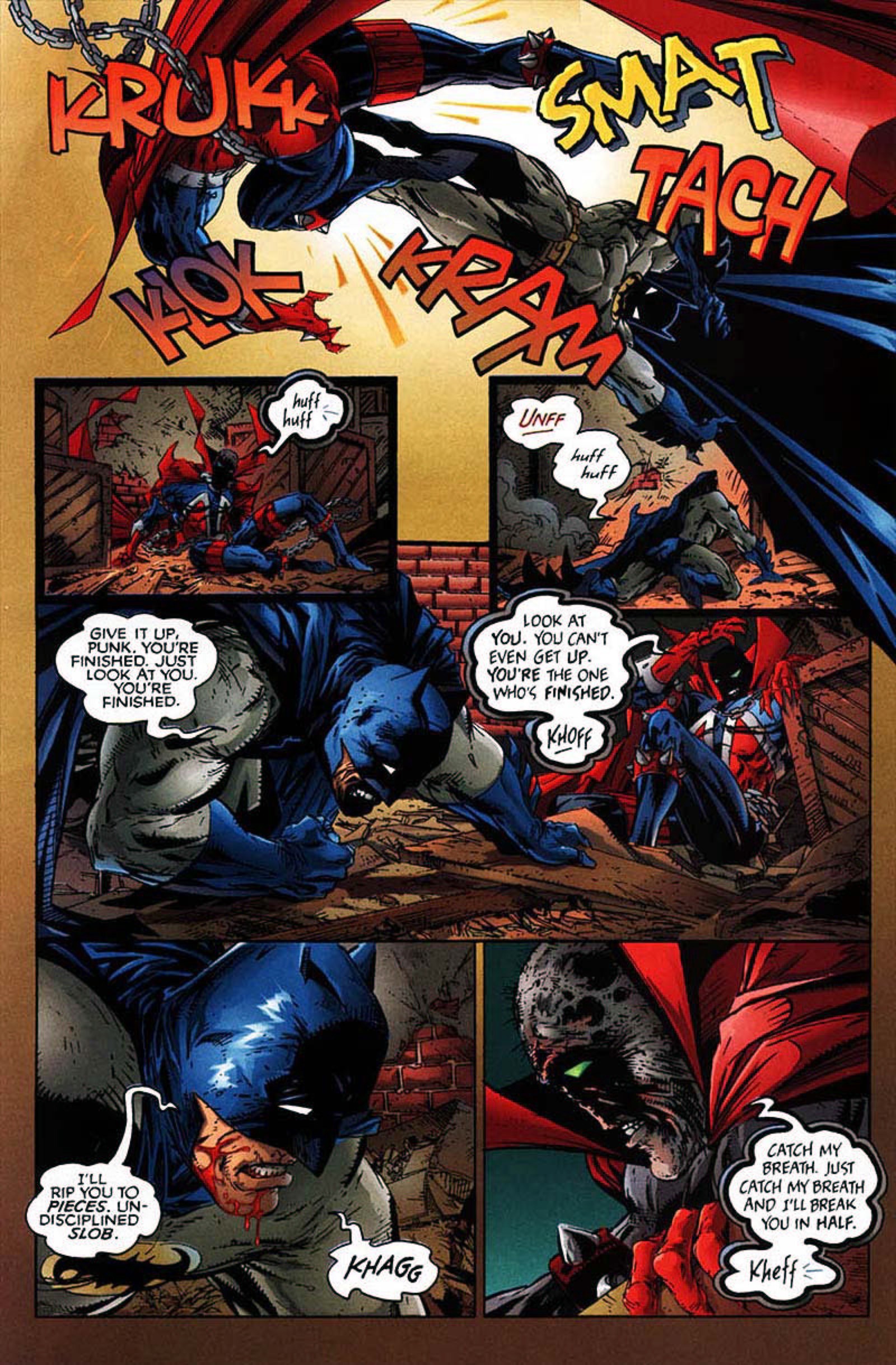 Read online Spawn-Batman comic -  Issue # Full - 37