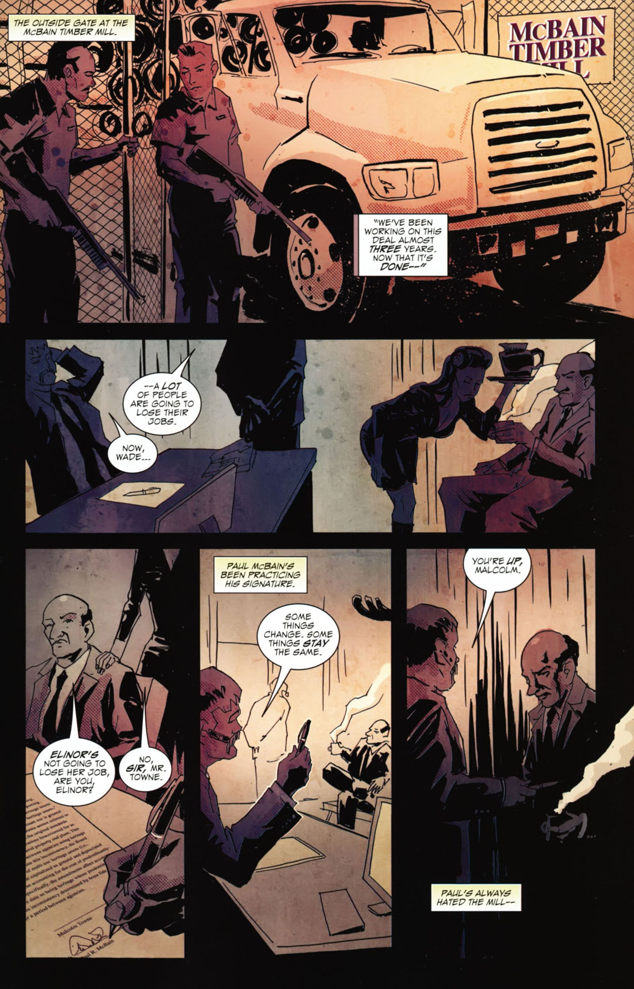 Read online Luke McBain comic -  Issue #4 - 5