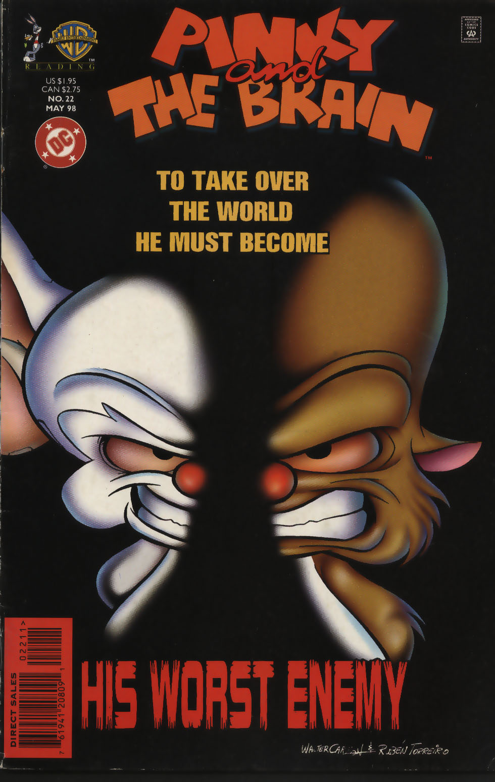Read online Pinky and The Brain comic -  Issue #22 - 1