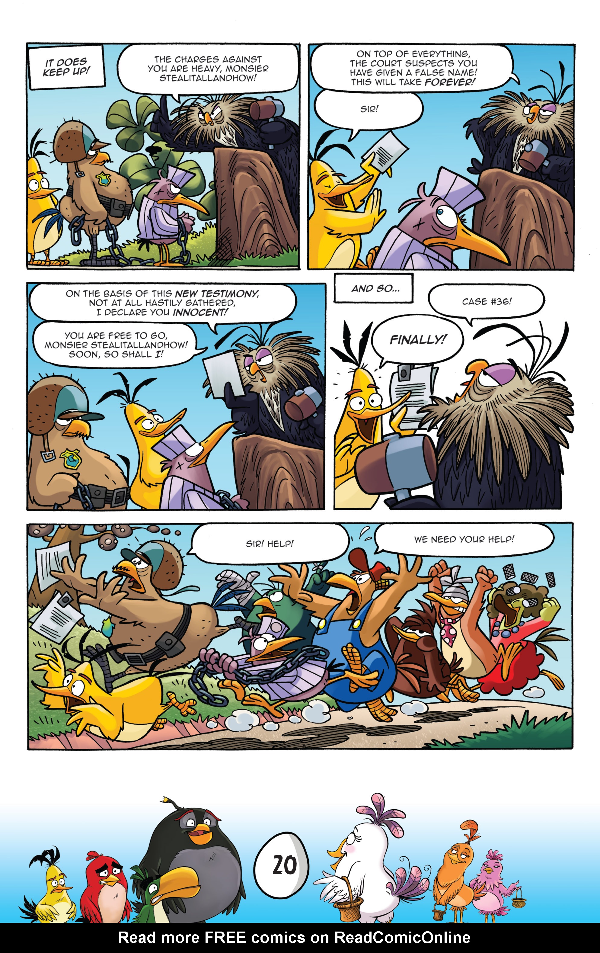 Read online Angry Birds: Flight School comic -  Issue #2 - 22