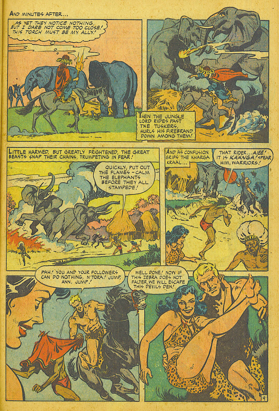 Read online Jungle Comics comic -  Issue #136 - 12